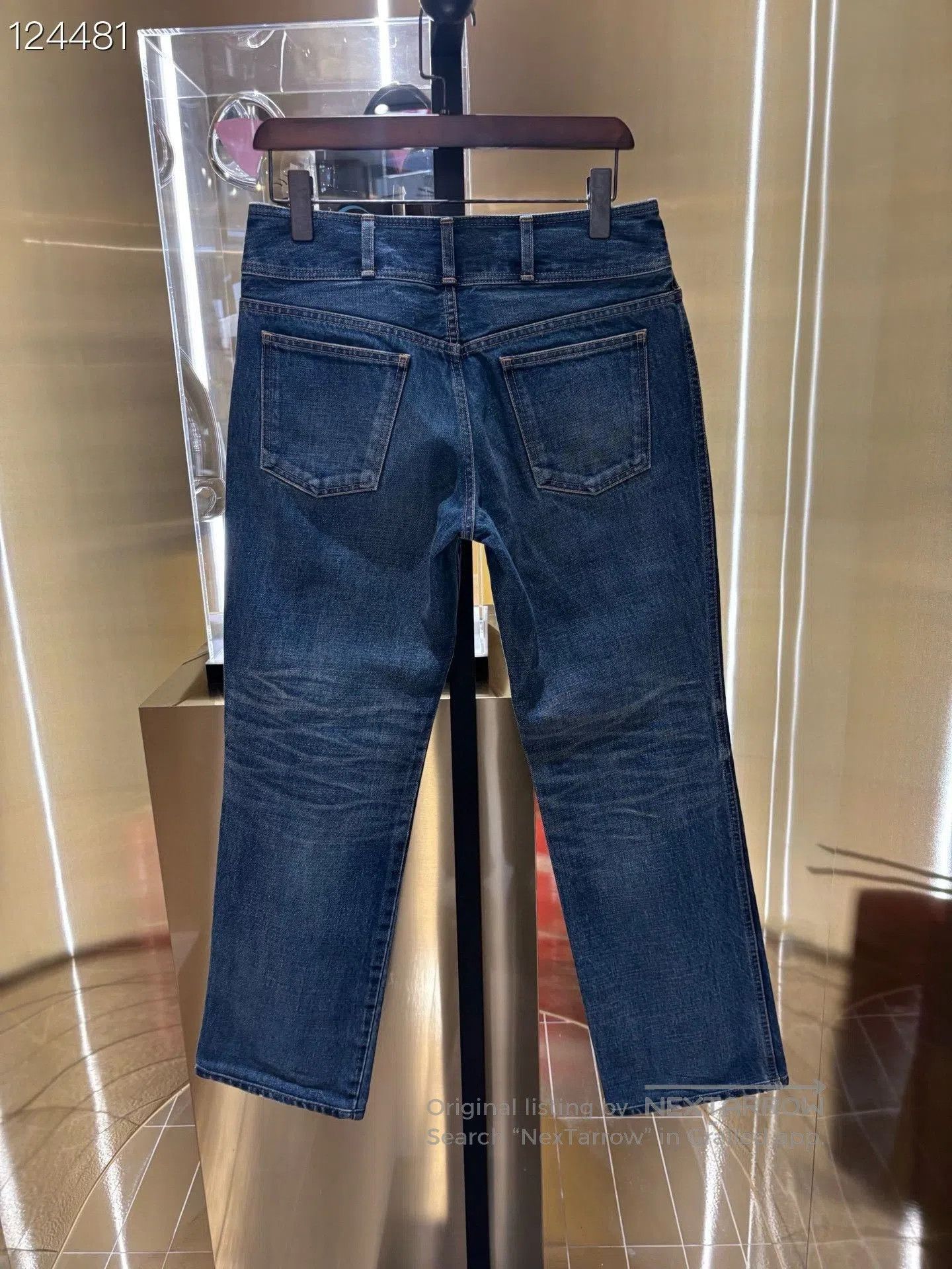 Celine Celine Distressed Blue Denim Jeans. Size 28" / US 6 / IT 42 - 2 Thumbnail