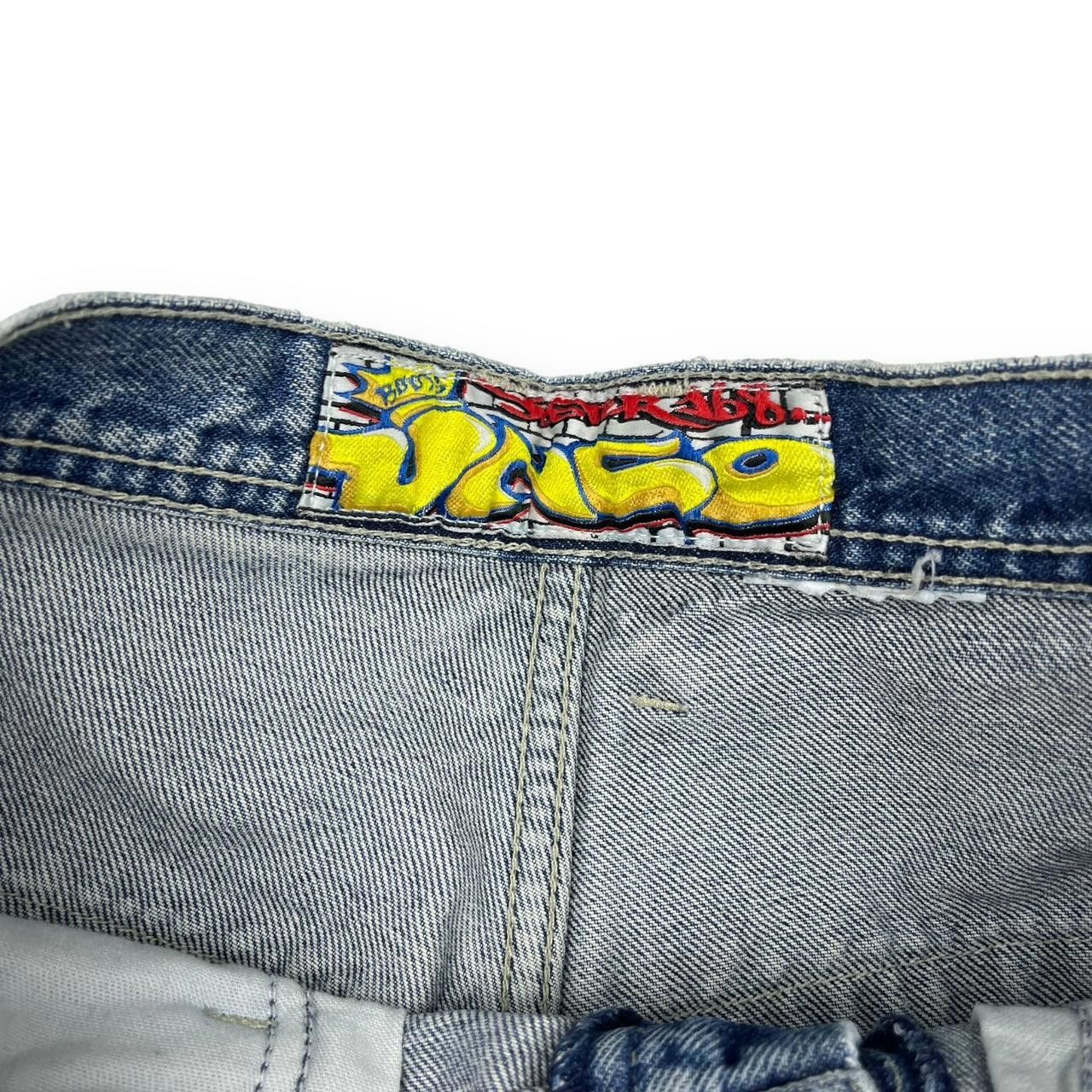 JNCO JNCO Men's Blue Shorts Size US 32 / EU 48 - 3 Thumbnail