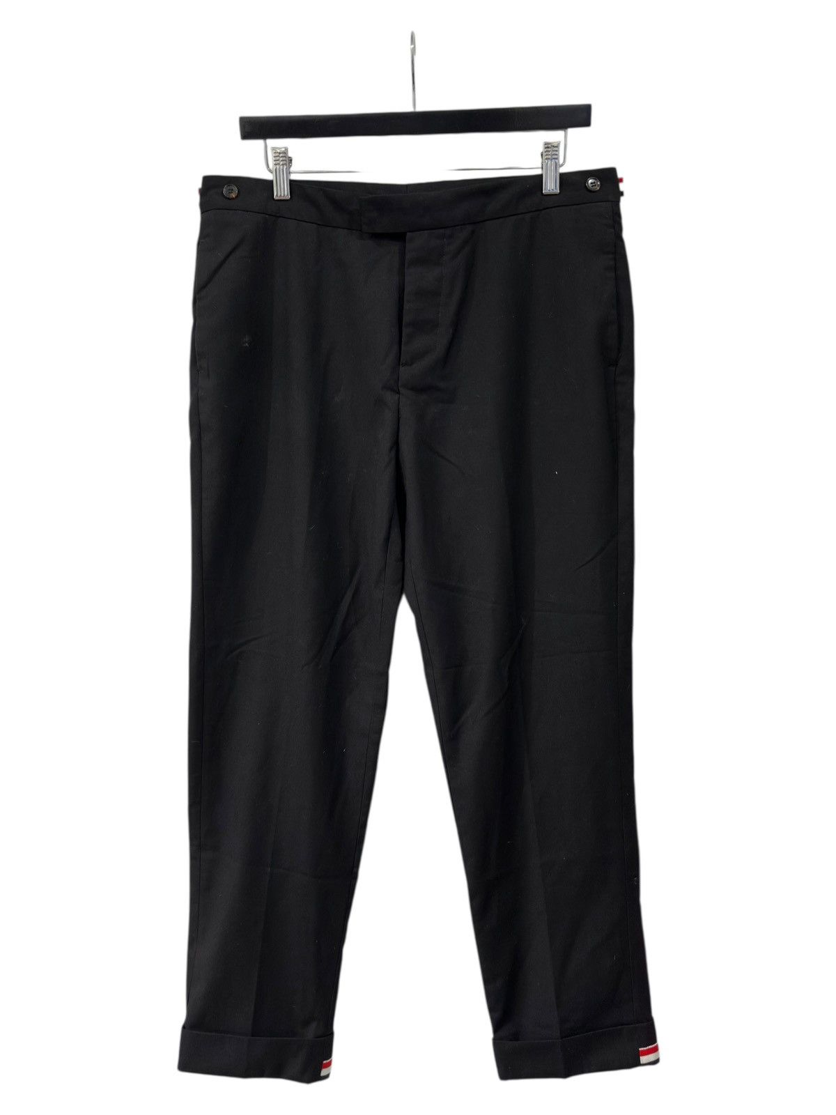 Thom Browne Thom Browne Black Trousers Size 4 Size US 36 / EU 52 - 1 Thumbnail