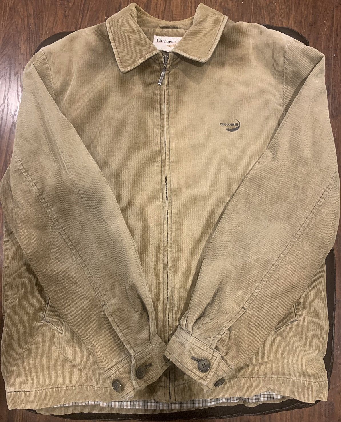Vintage Vintage corduroy crocodile jacket Size US L / EU 52-54 / 3 - 1 Thumbnail