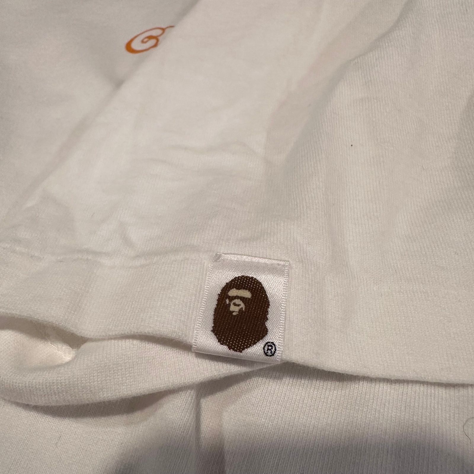 Bape BAPE x Garfield #4 Tee - White - Size Large - Used Size US L / EU 52-54 / 3 - 10 Thumbnail