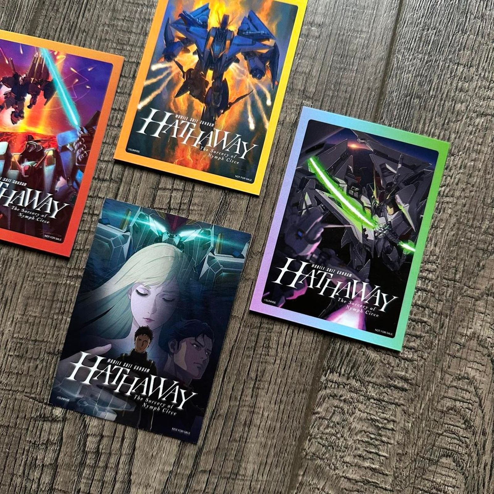 Japanese Brand 2026 Mobile Suit Gundam Hathaway Movie Mini Card Set Lot Size ONE SIZE - 3 Thumbnail