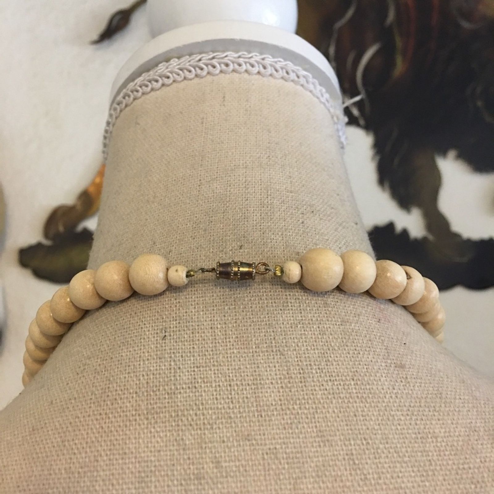 Vintage Vintage wood and kukui lucky elephant necklace Size ONE SIZE - 4 Thumbnail