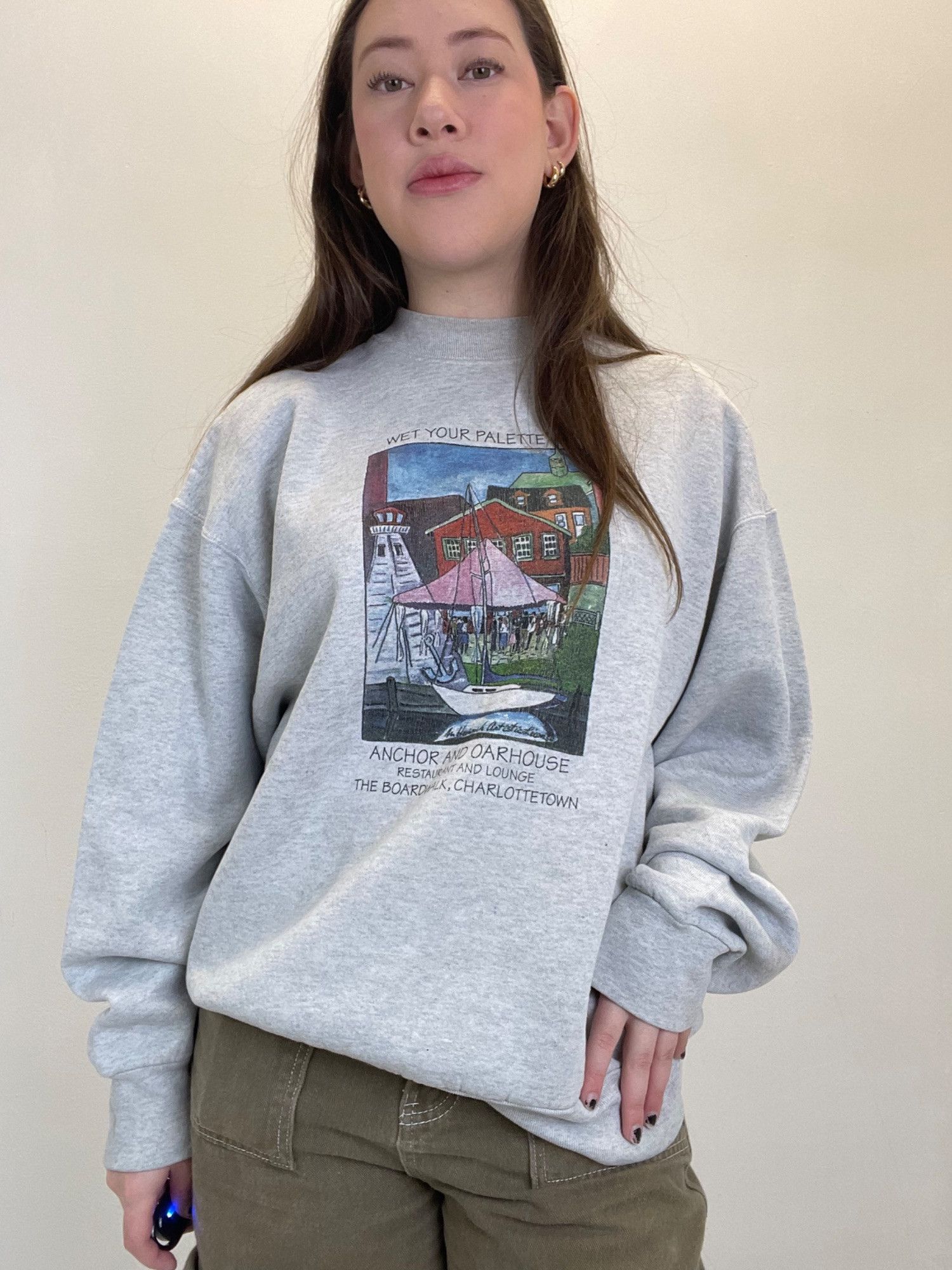 Fruit Of The Loom XL WET YOUR PALETTE GRAPHIC CREWNECK Size XL / US 12-14 / IT 48-50 - 3 Thumbnail
