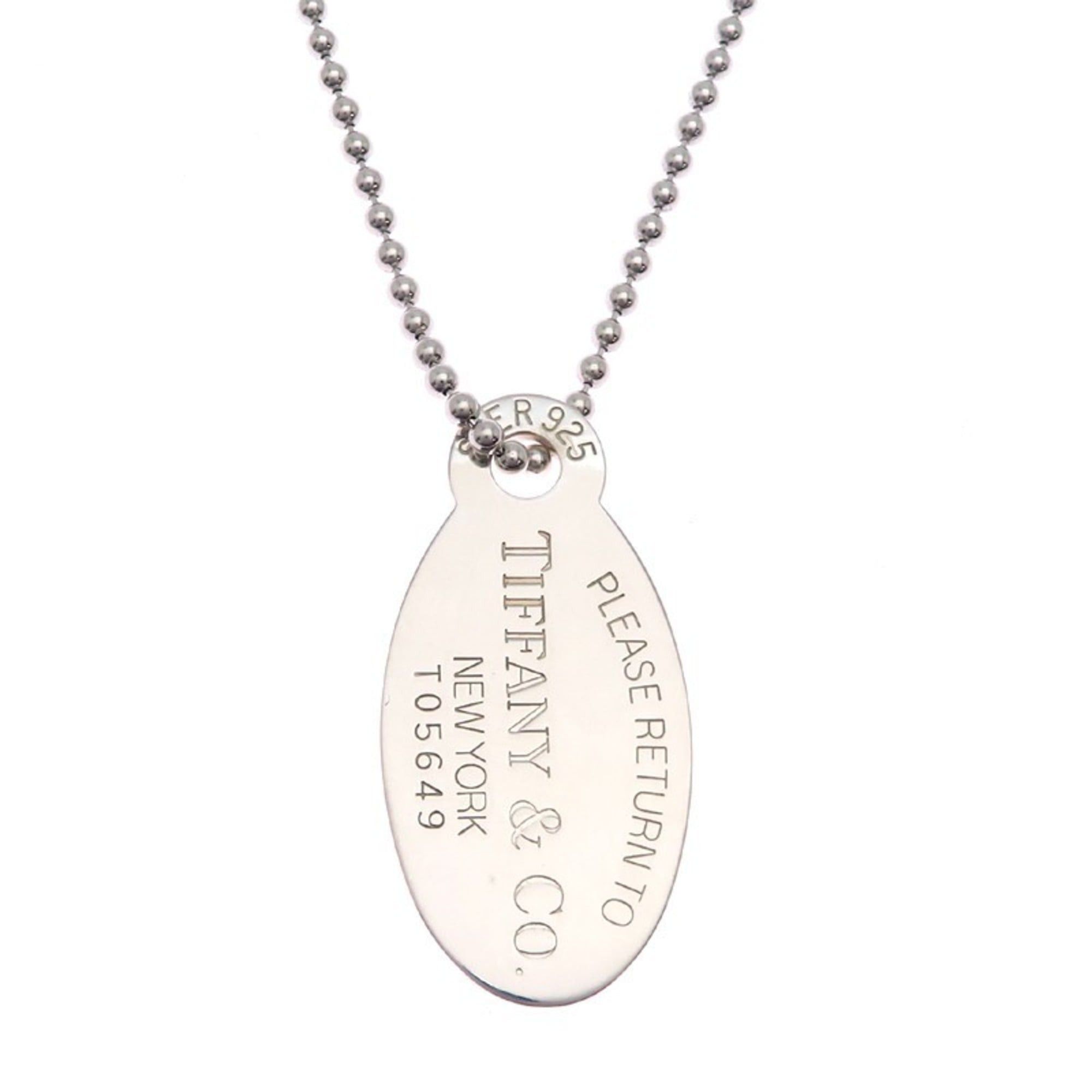 Tiffany & Co. Tiffany #SV925 Return to Women's Necklace in Silver 925 Size ONE SIZE - 1 Thumbnail