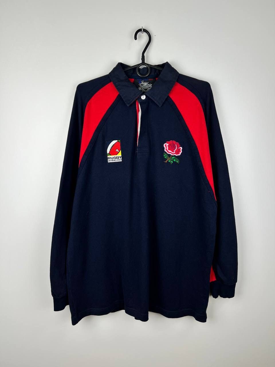 Other Rugby Seves 2002 England Collared Long Sleeve size L Size US L / EU 52-54 / 3 - 1 Thumbnail