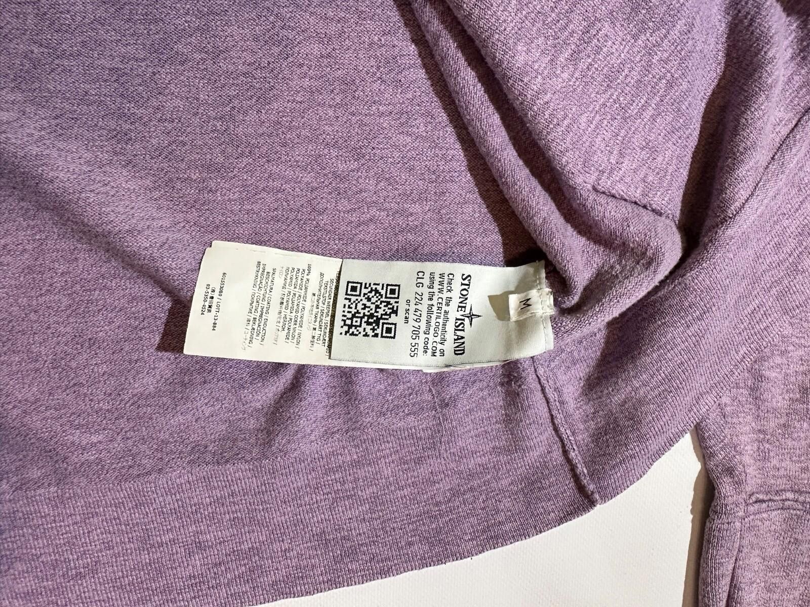 Stone Island Stone Island Nylon Hood Wool Full Zip Hoodie Sz M Size US M / EU 48-50 / 2 - 7 Thumbnail
