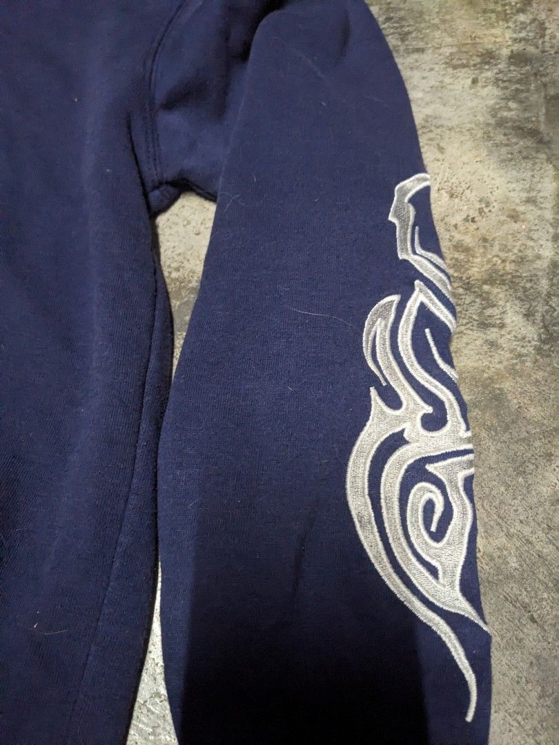 Vintage Vintage 90s Sapphire Lounge Tribal Hoodie Size US M / EU 48-50 / 2 - 4 Thumbnail