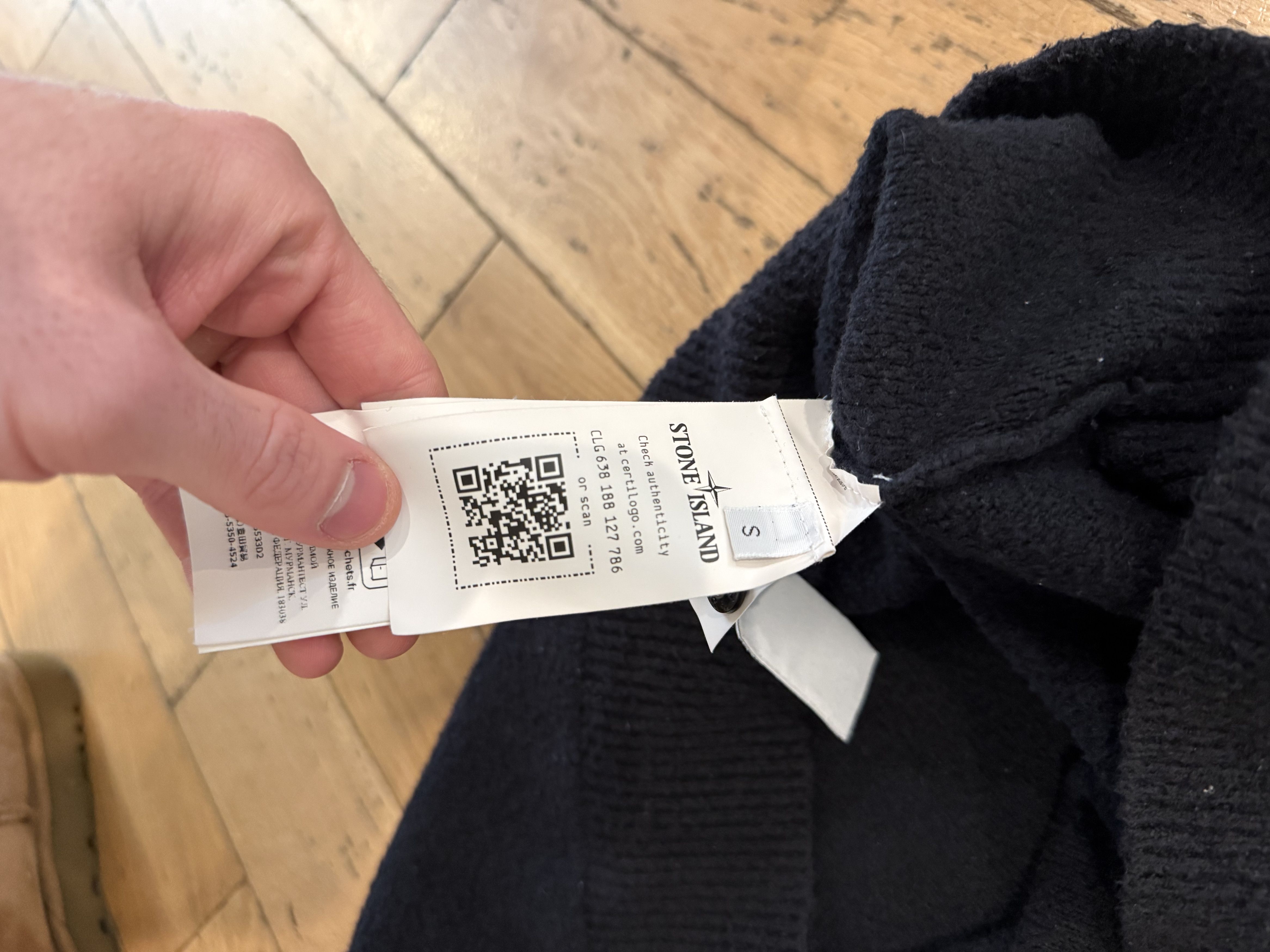 Stone Island Stone Island SS23 Half-Zip Knit – Black (7815533D2) Size US S / EU 44-46 / 1 - 6 Thumbnail