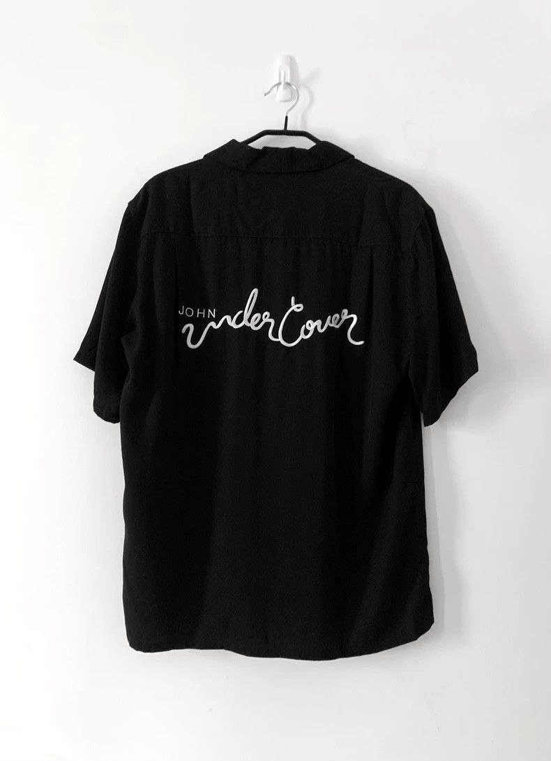 Undercover undercover Rose Snake Embroidered Short Sleeve Shirt 2502-N Size US L / EU 52-54 / 3 - 2 Thumbnail
