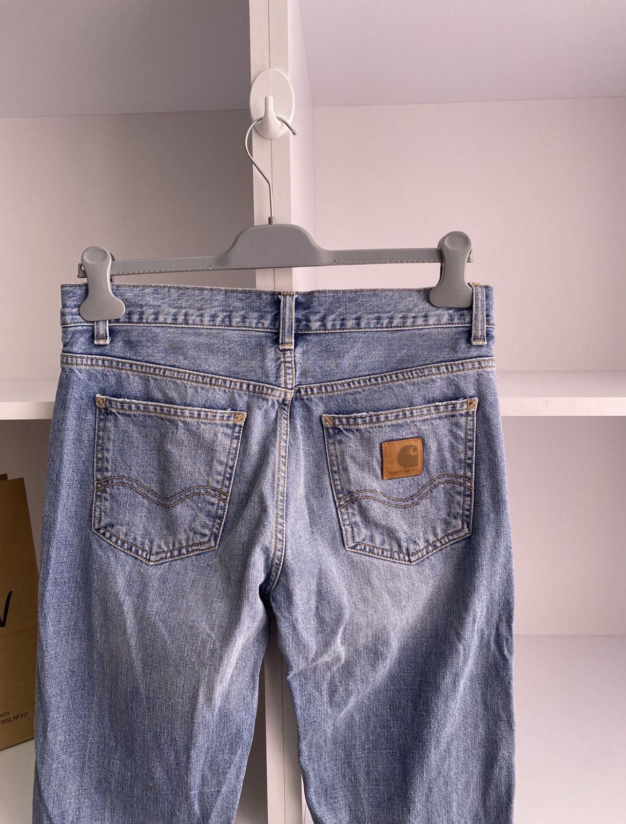 Carhartt × Carhartt Wip × Vintage Vintage Carhartt Denim Blue Jeans Size US 30 / EU 46 - 7 Thumbnail