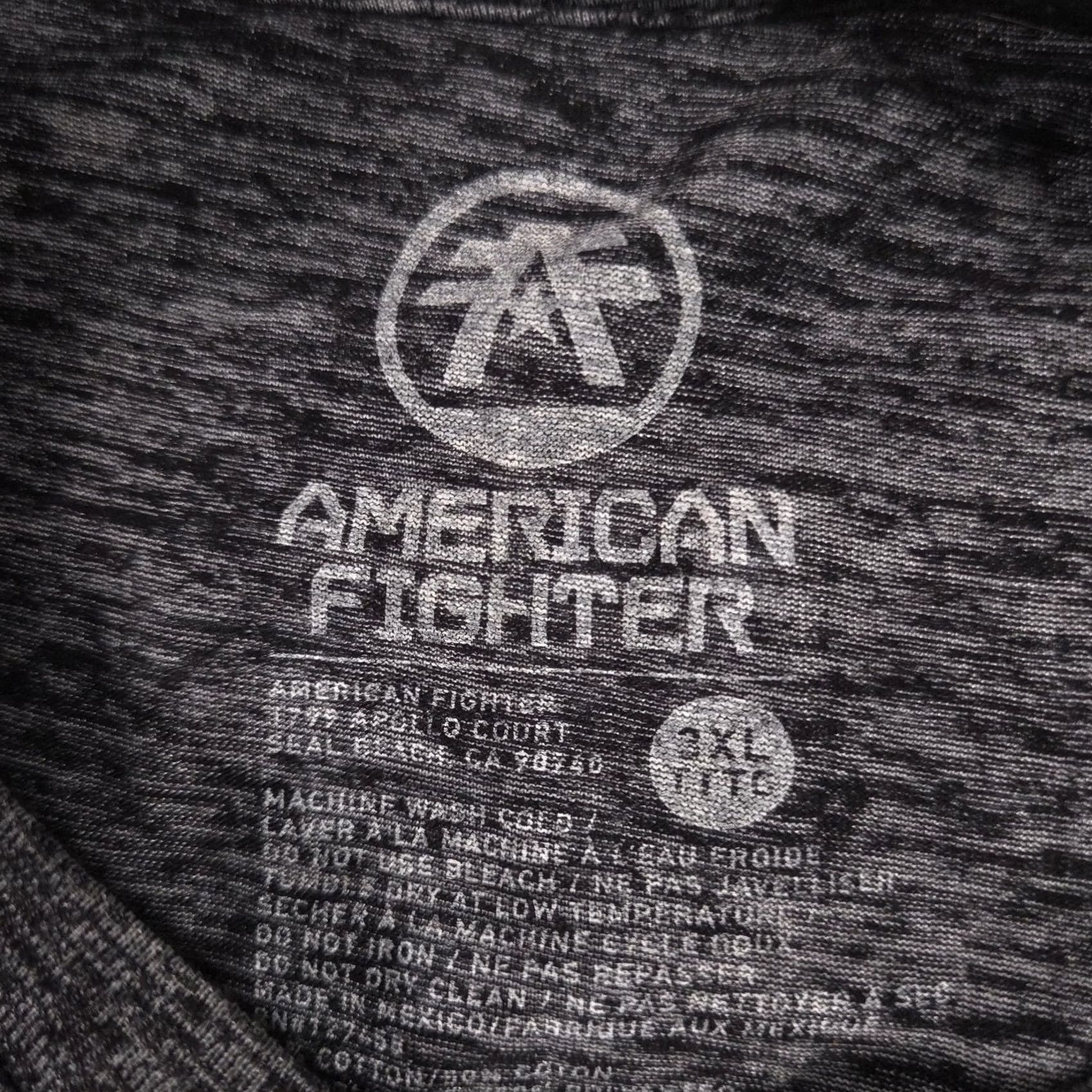 Vintage VINTAGE? No. American Fighter Shirt Mens 3XL Gray Athletic Training Division Graphic Tee Size US XXL / EU 58 / 5 - 5 Thumbnail