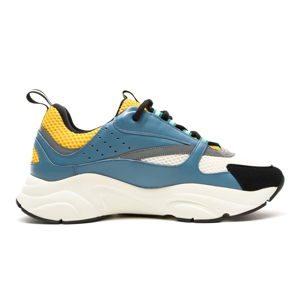 Dior Dior B22 Trainer Blue Yellow Size US 9 / EU 42 - 4 Thumbnail