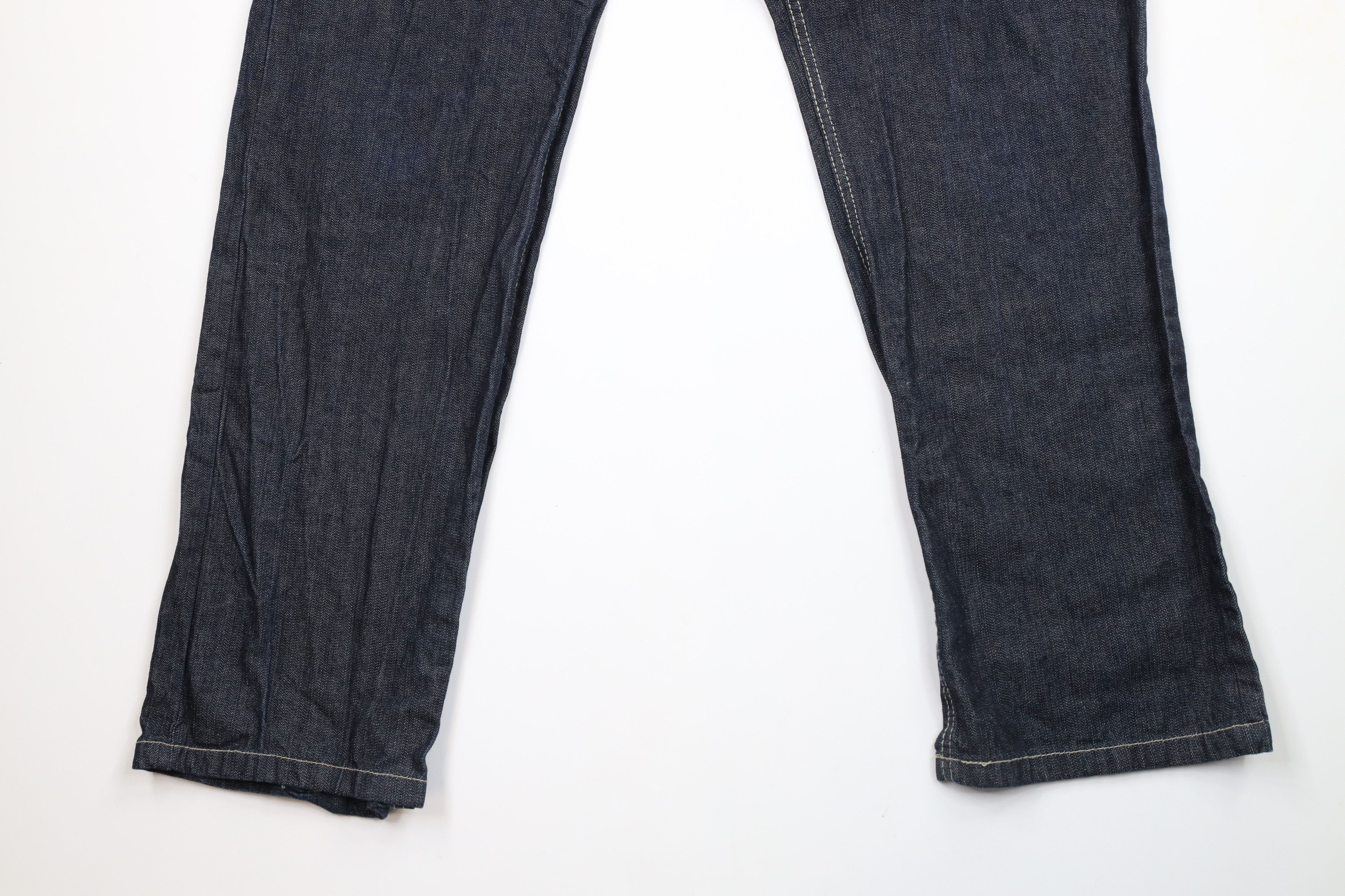 Enyce × Vintage Vintage Enyce Distressed Baggy Fit Wide Leg Denim Jeans Blue Size US 38 / EU 54 - 4 Thumbnail