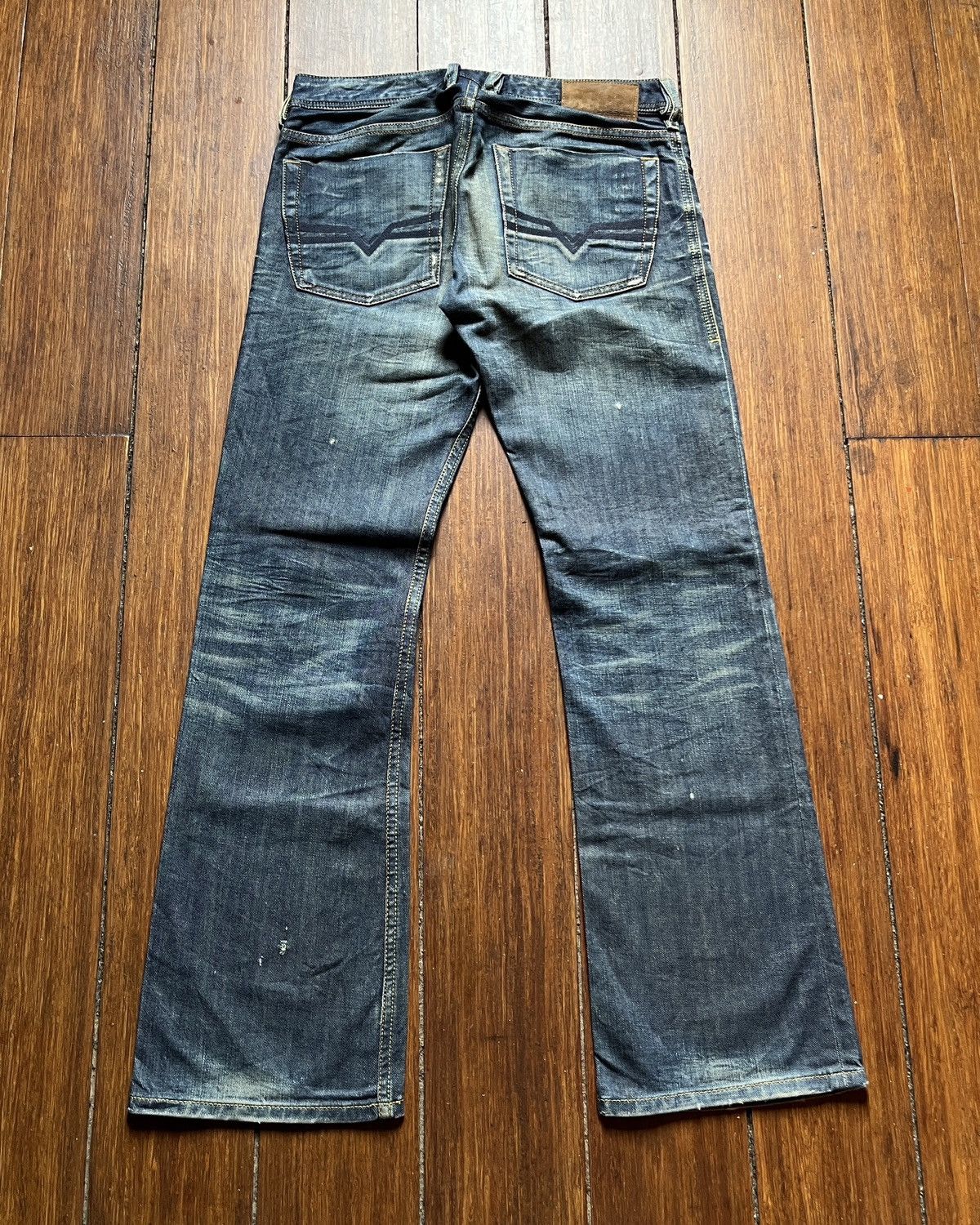 Diesel Diesel Industry Zatiny Mudwash Indigo Bootcut Jeans Size US 29 - 10 Thumbnail