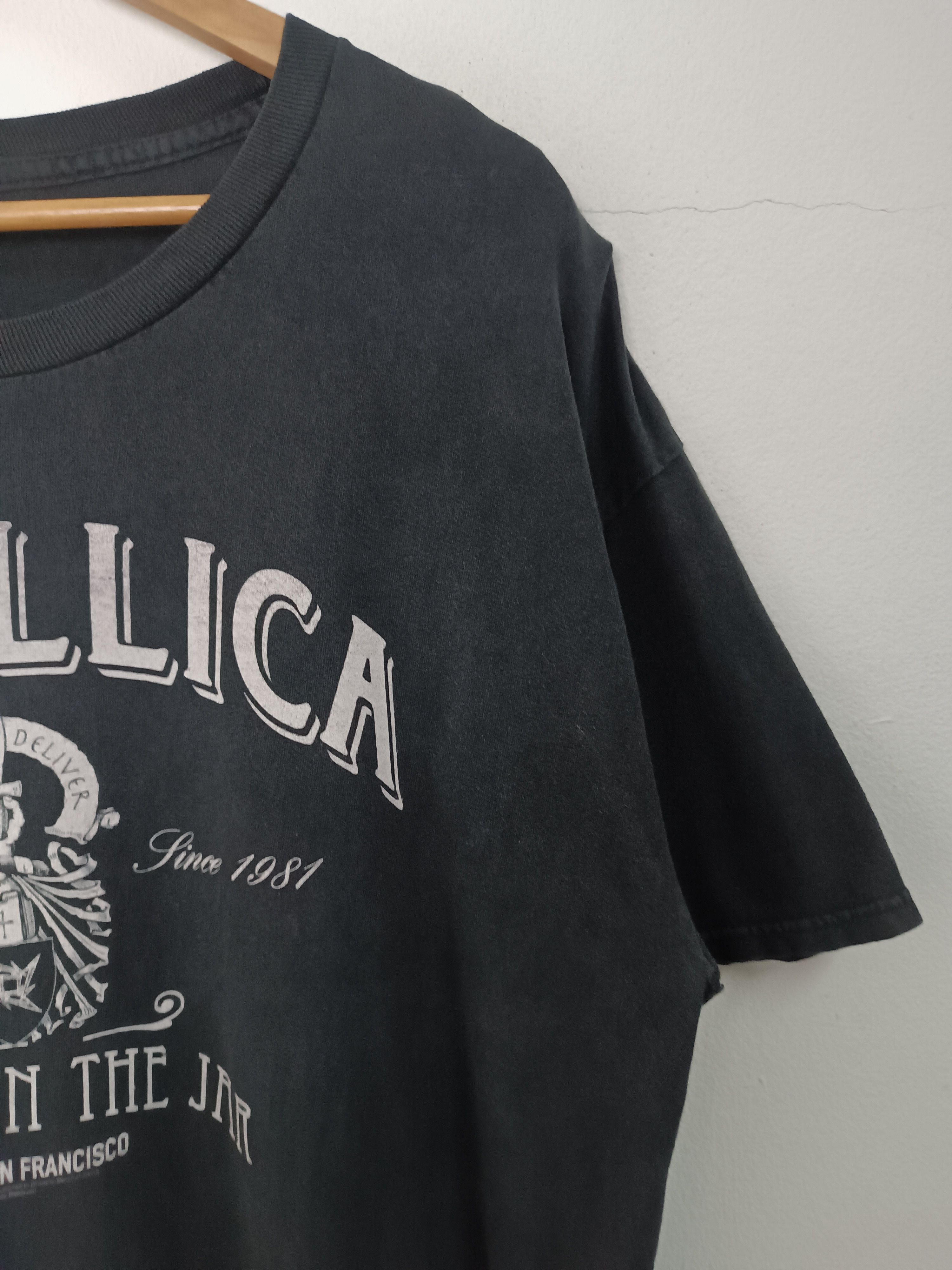 Band Tees THRASH FADED VINTAGE METALLICA WHISKEY IN THE JAR megadeth Size US XL / EU 56 / 4 - 6 Thumbnail
