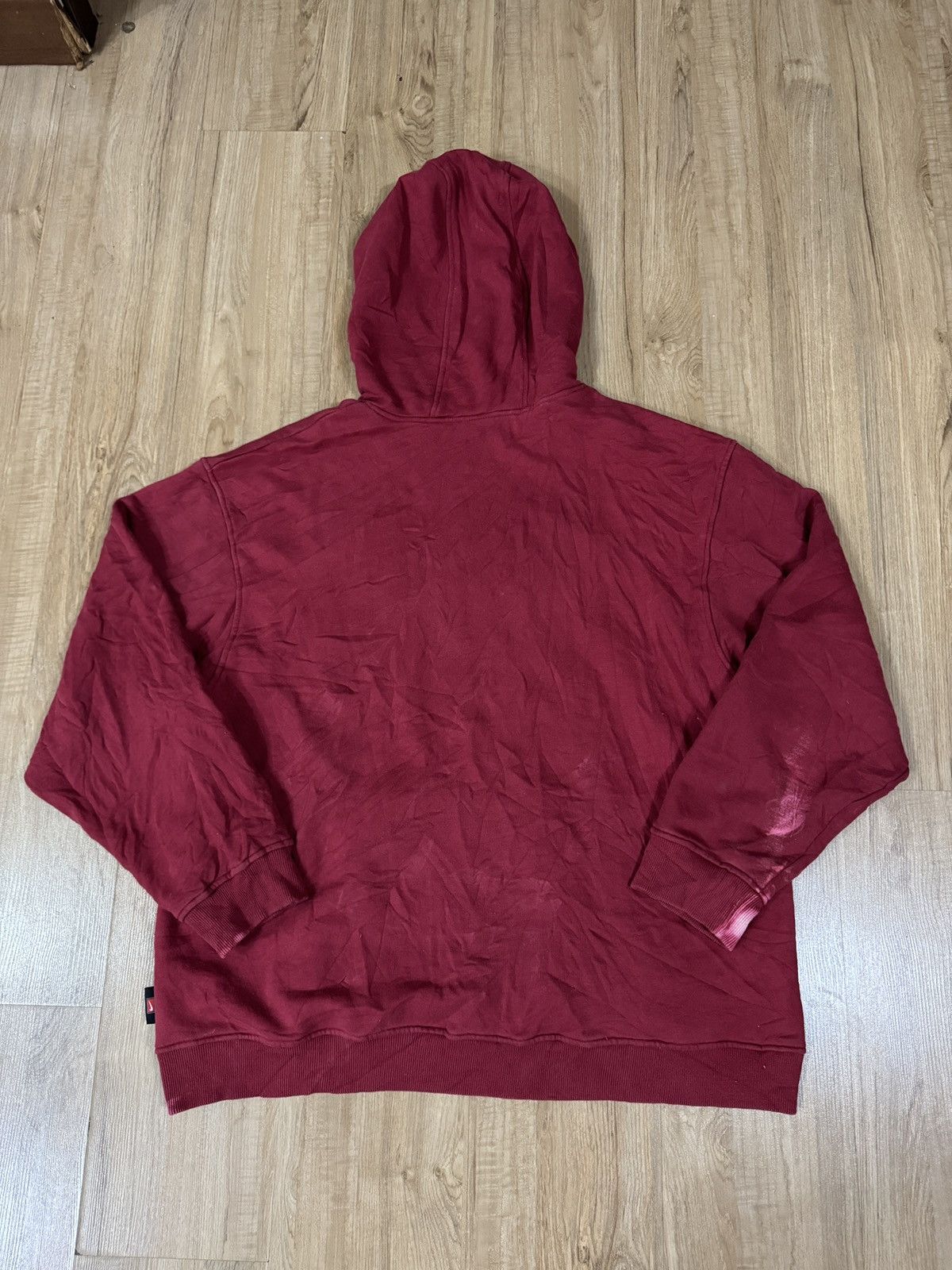 Nike × Vintage VINTAGE nike center swoosh hoodie Size US XL / EU 56 / 4 - 6 Thumbnail