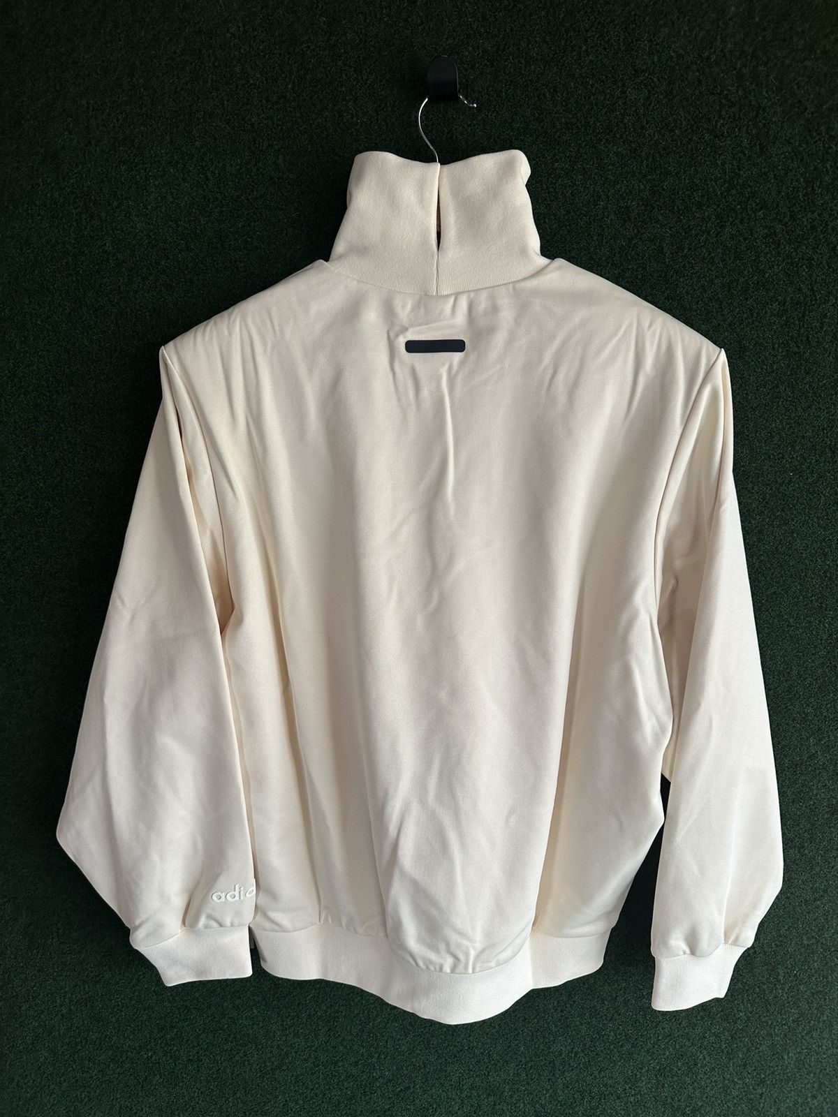 Adidas × Fear of God Fear of God x Adidas Athletics Women’s Pale Yellow Mock Neck Size M / US 6-8 / IT 42-44 - 4 Thumbnail