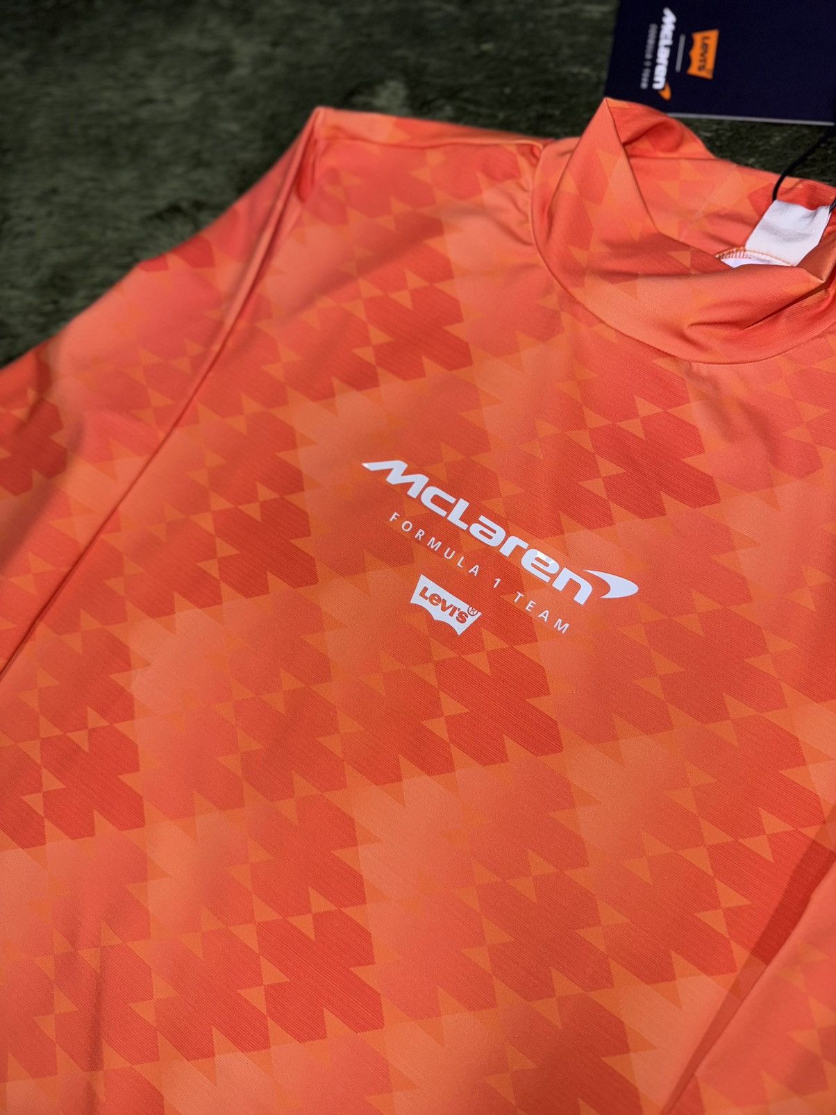 Levi's [S] levis x McLaren F1 collaboration second skin top orange Size S / US 4 / IT 40 - 2 Thumbnail