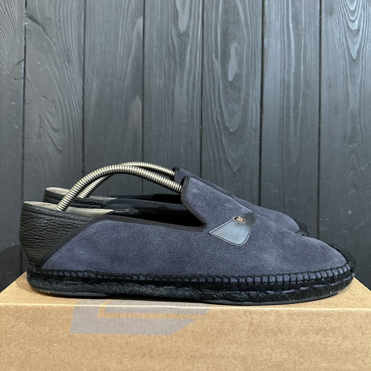 Fendi FENDI men’s suede Espadrilles shoes Size 9, 43 EU Size US 9 / EU 42 - 1 Thumbnail