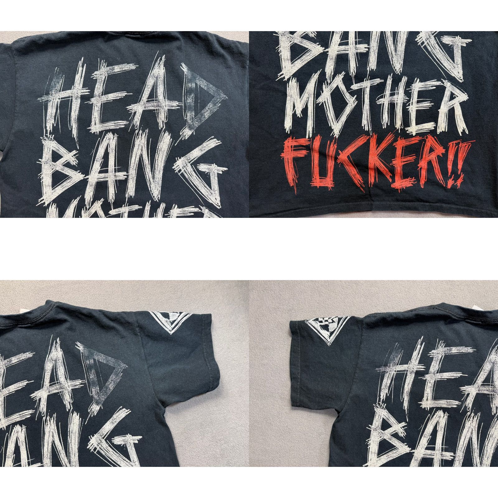 Gildan Vintage Gildan Black T-Shirt Mens M Head bang Machine Head Classic Shirt Mens Black M Size US M / EU 48-50 / 2 - 9 Thumbnail