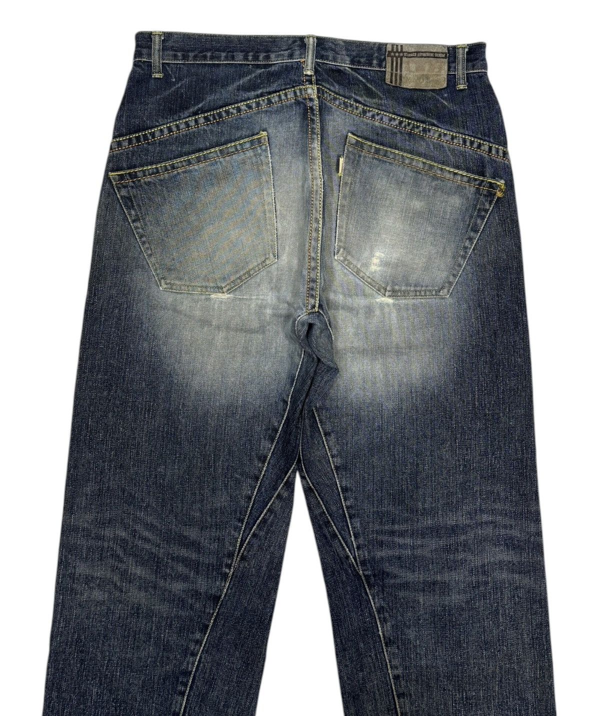 FDMTL BAGGY JEANS SCANNER BY FDMTL DISTRESSED DENIM JEANS Size US 34 / EU 50 - 6 Thumbnail