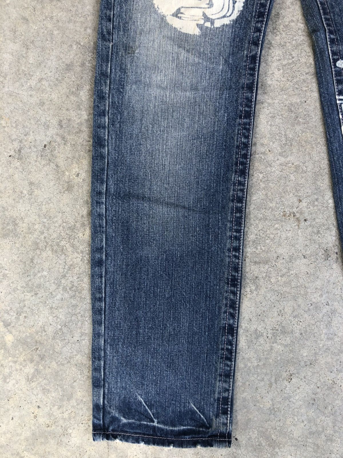 Japanese Brand Japanese Buden Skeleton Distressed Jeans Size US 34 / EU 50 - 6 Thumbnail