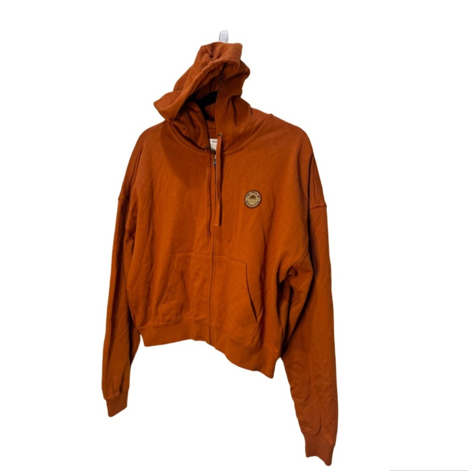 RVCA RVCA x Rose Machado Court Zip-Up Hoodie for Women - Mocha S Size S / US 4 / IT 40 - 4 Thumbnail