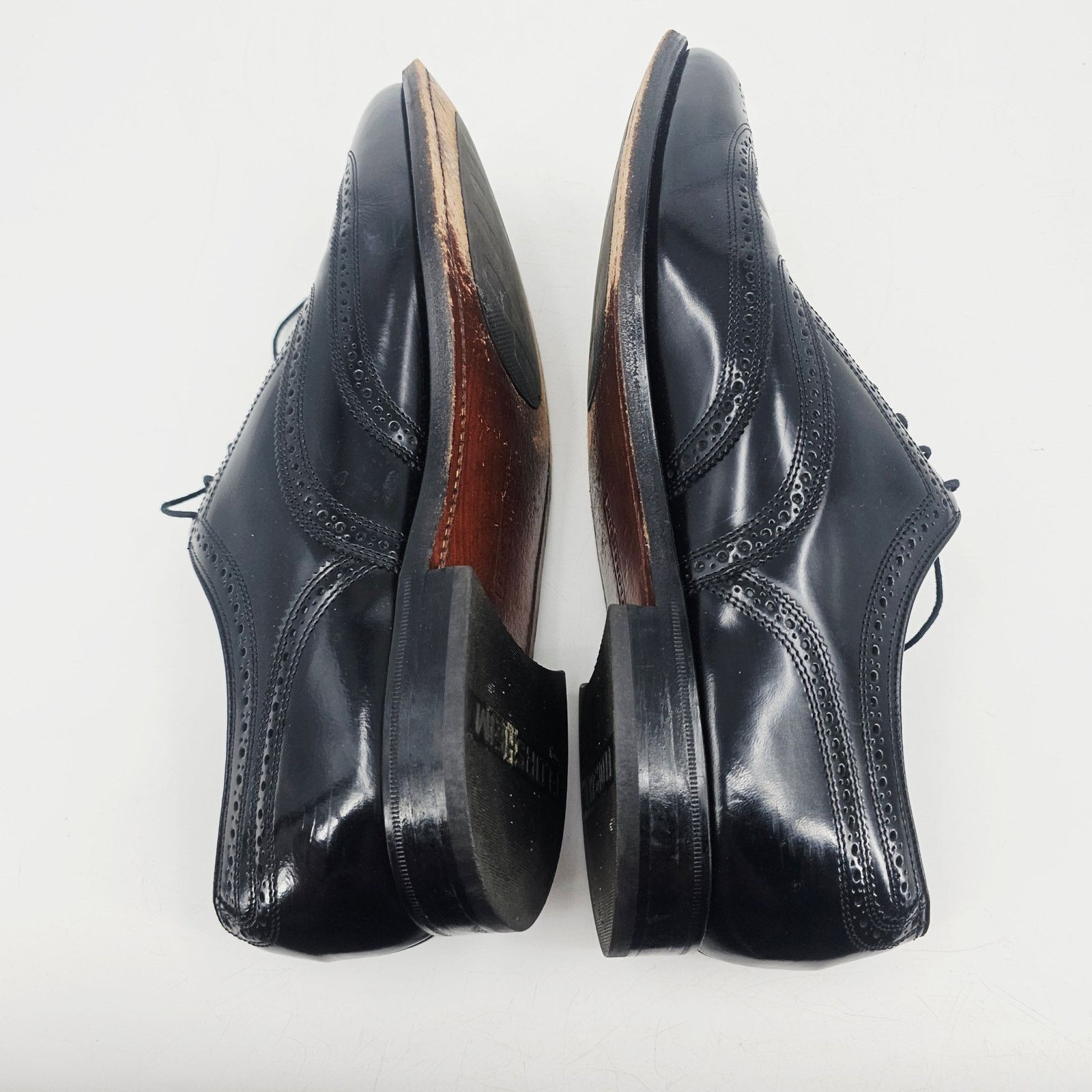 Florsheim Florsheim Black Lexington Oxford Wingtip Dress Shoe 12 Size US 12 / EU 45 - 5 Thumbnail