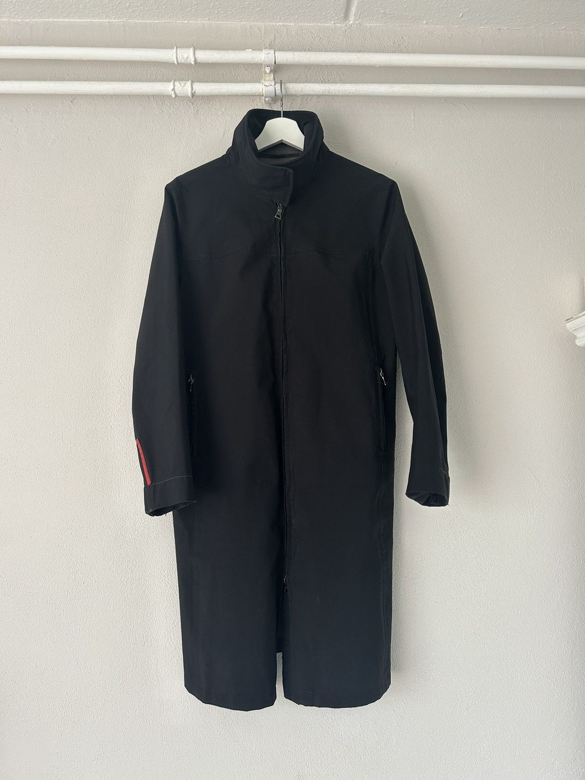 image of Prada Black Coat, Men's (Size Small)