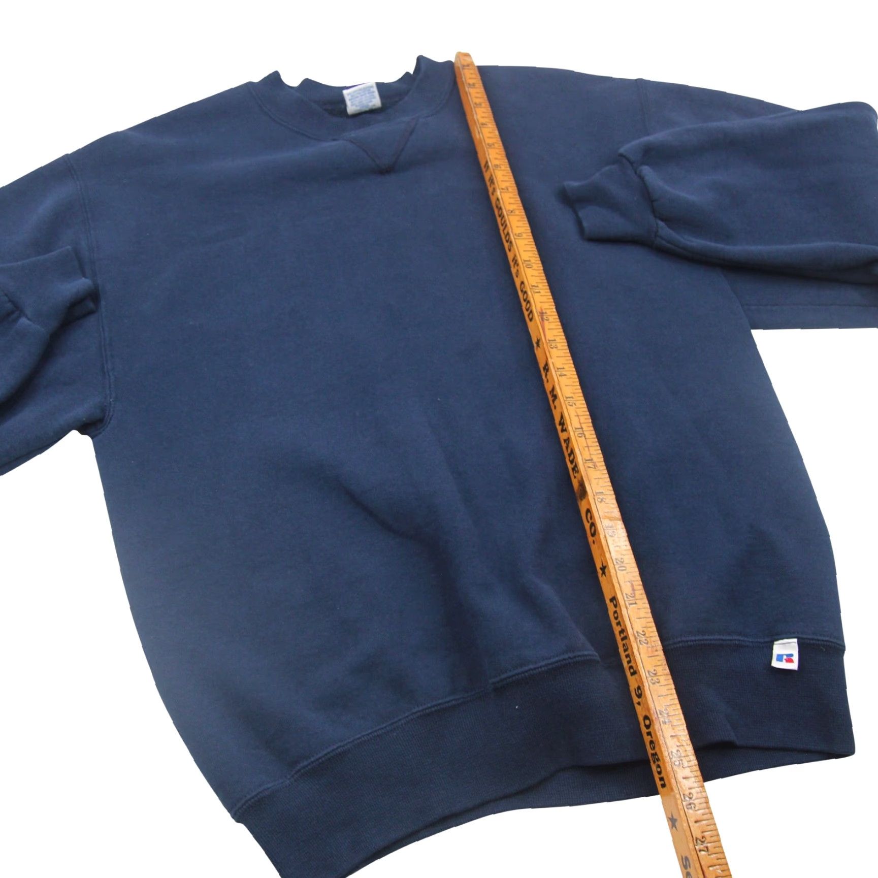 Vintage VINTAGE Russell Athletics Mens Sweatshirt Crewneck USA Blue Medium M Size US M / EU 48-50 / 2 - 8 Thumbnail