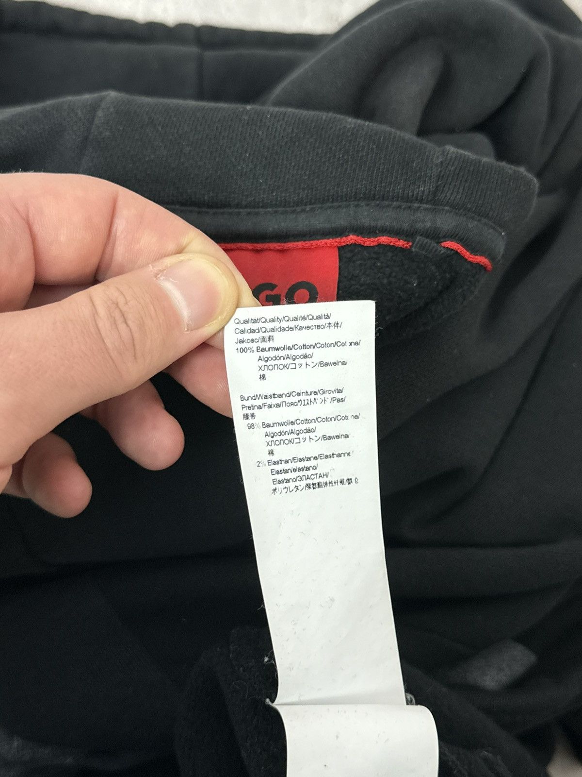 Hugo Boss Hugo Boss Black Long Sleeve Skate Back Print Men’s Hoodie Size US L / EU 52-54 / 3 - 13 Thumbnail