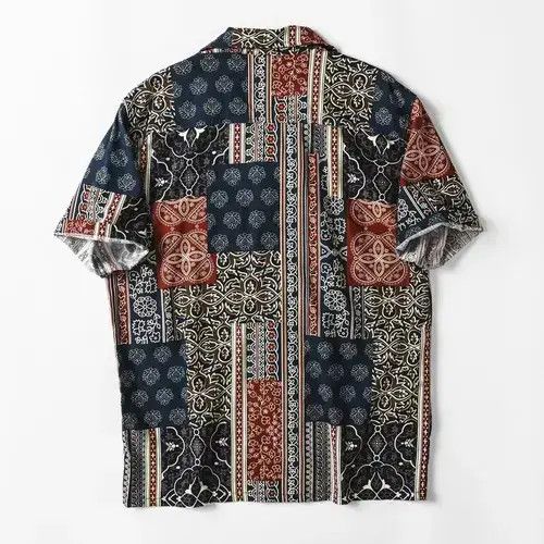 Japanese Brand New 2022 Rare Native Bandana Casual Shirt Multicolor Size US M / EU 48-50 / 2 - 3 Thumbnail