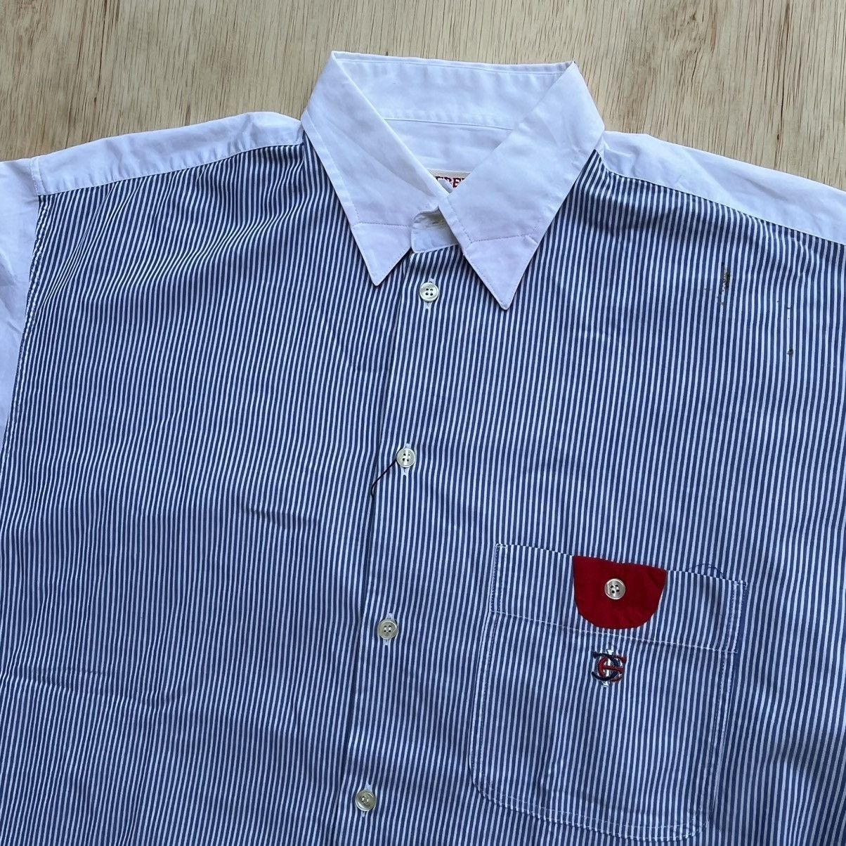 Iceberg ICE BERG MIX STRIPE RELAXED FORMAL SHORT LIKE YOHJI YAMAMOTO Size US L / EU 52-54 / 3 - 2 Thumbnail