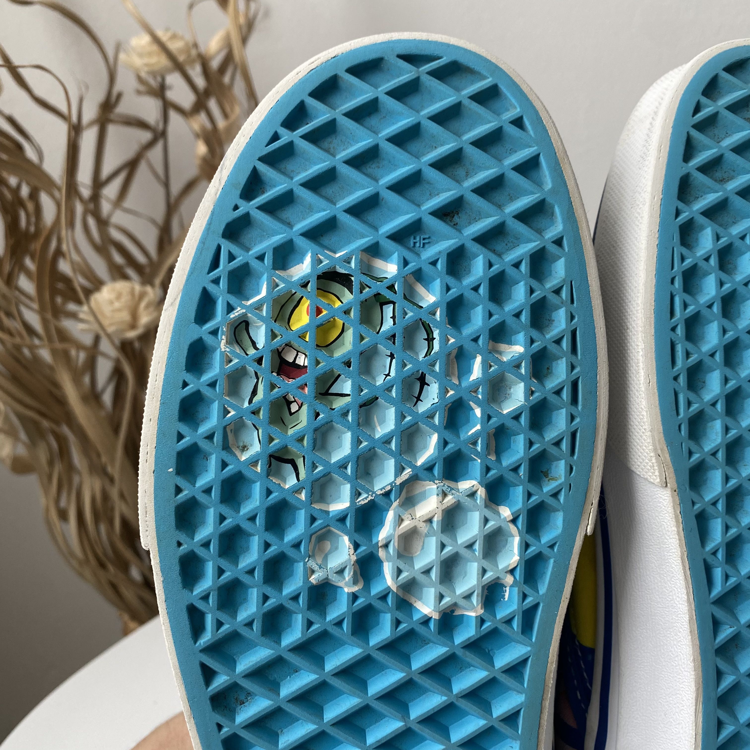 Vans Vans SpongeBob x UA Authentic OG Classic Slip-On Sneakers Size US 9 / EU 42 - 9 Thumbnail