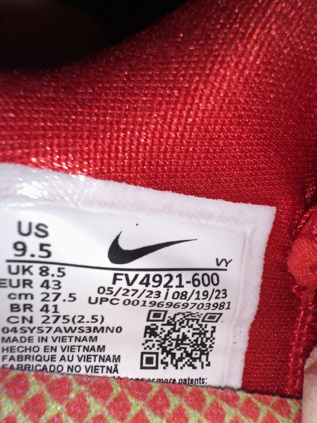 Nike Nike Kobe 6 Reverse Grinch Size US 9.5 / EU 42-43 - 5 Thumbnail