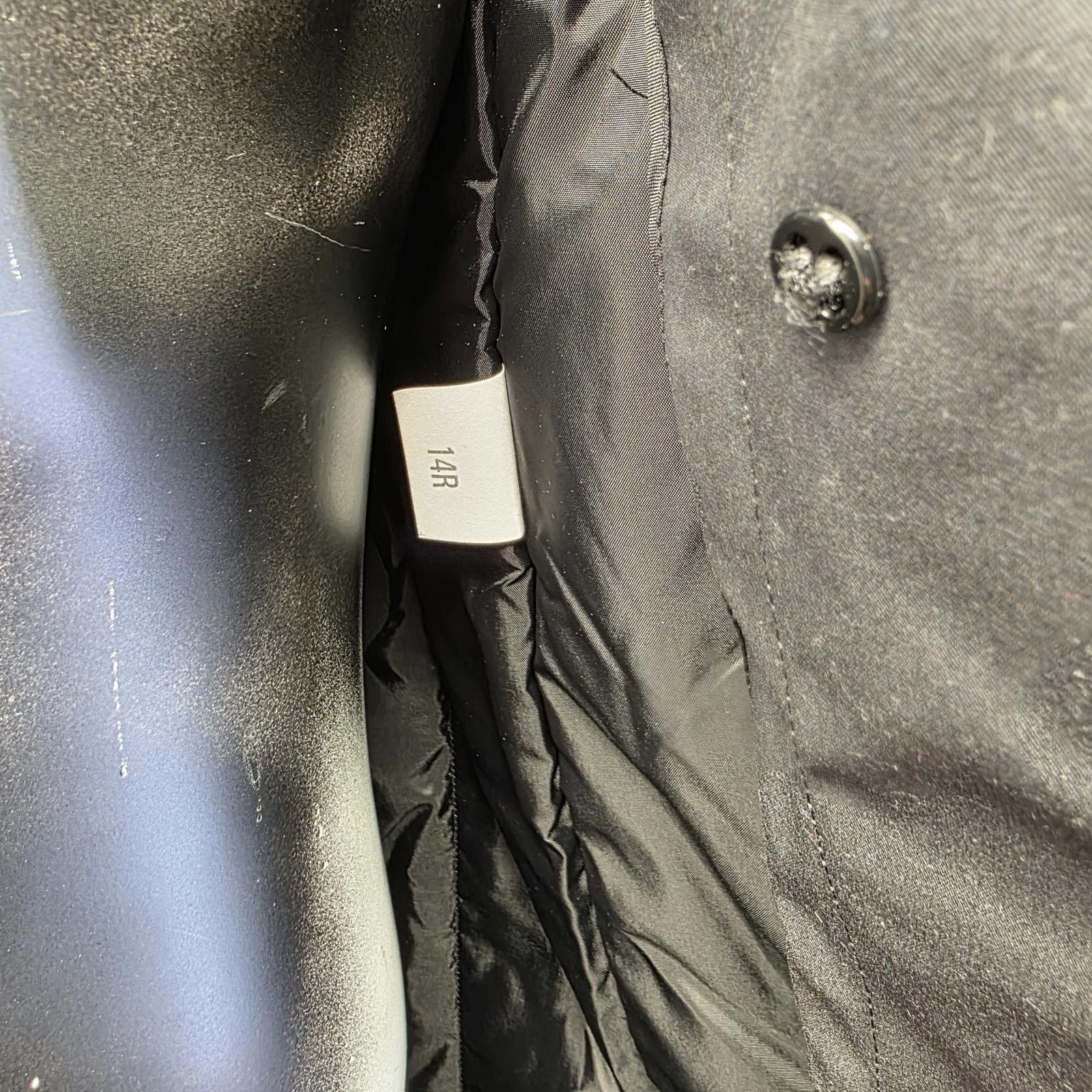 American Apparel NWT Military Trench Coat Women's 14R Gray American Apparel Size XL / US 12-14 / IT 48-50 - 10 Thumbnail