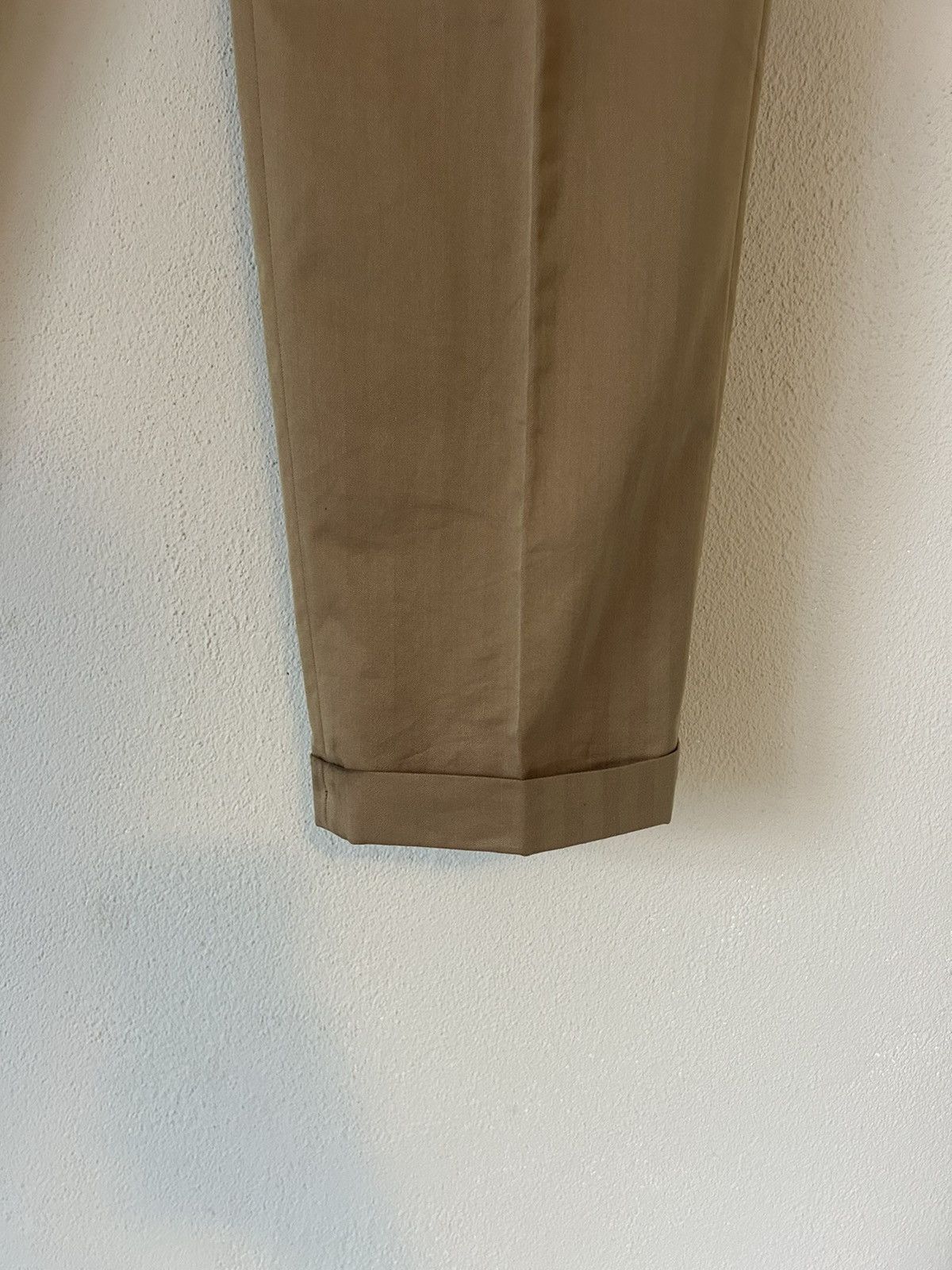 Prada Prada Khaki Cotton Trousers - Size 54 Size US 38 / EU 54 - 7 Thumbnail