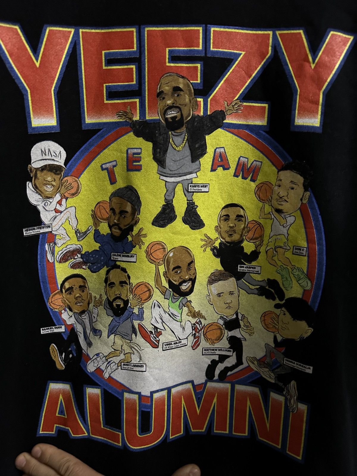 Market Rare Sweatshirt Yeezy Alumni Chinatown Market Size US L / EU 52-54 / 3 - 2 Thumbnail