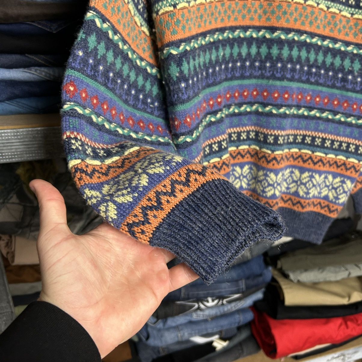 Vintage Vintage Iceland Made In Italy 90’s designer sweater Size US L / EU 52-54 / 3 - 4 Thumbnail