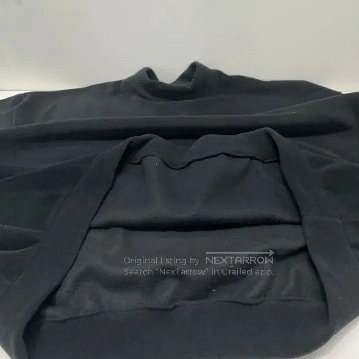 Balenciaga Balenciaga Black Logo Embroidered Oversized Sweatshirt. Size US L / EU 52-54 / 3 - 3 Thumbnail