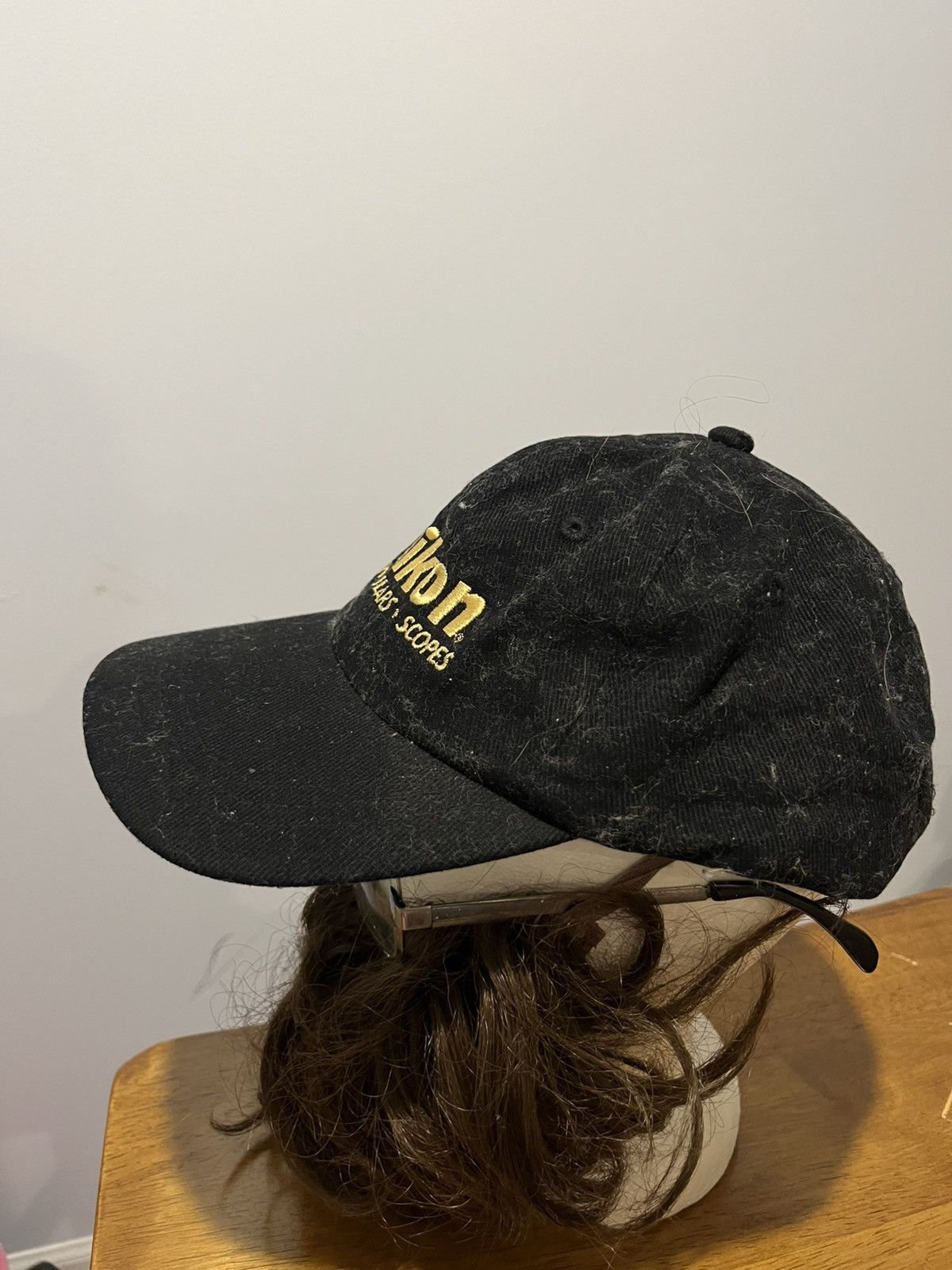 Nikon Vintage USA Nikon Cameras Promo Black Snapback Hat Size ONE SIZE - 7 Thumbnail