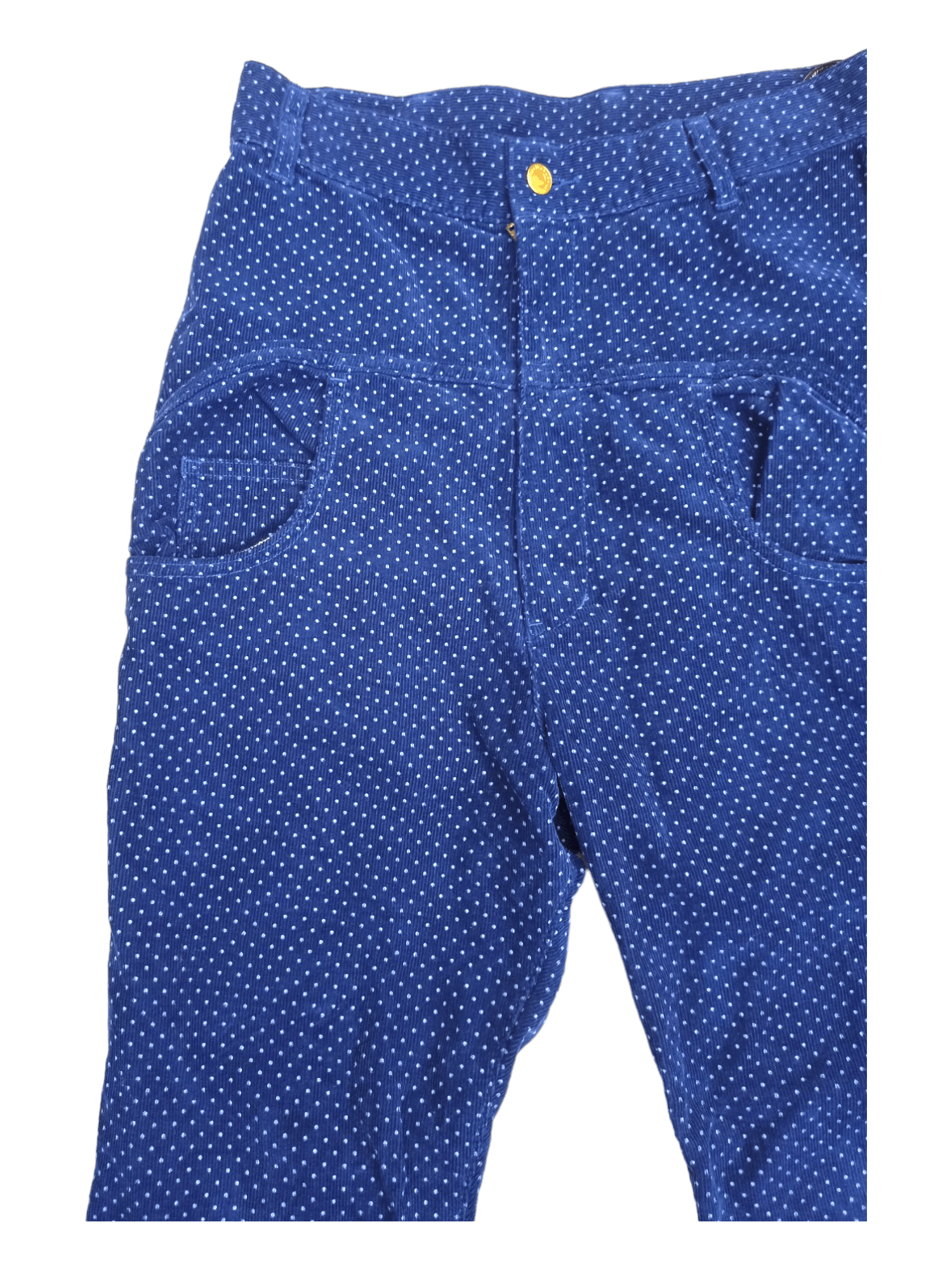 Issey Miyake Mercibeaucoup By Issey Miyake Polkadot Corduroy Pants Size US 28 / EU 44 - 4 Thumbnail