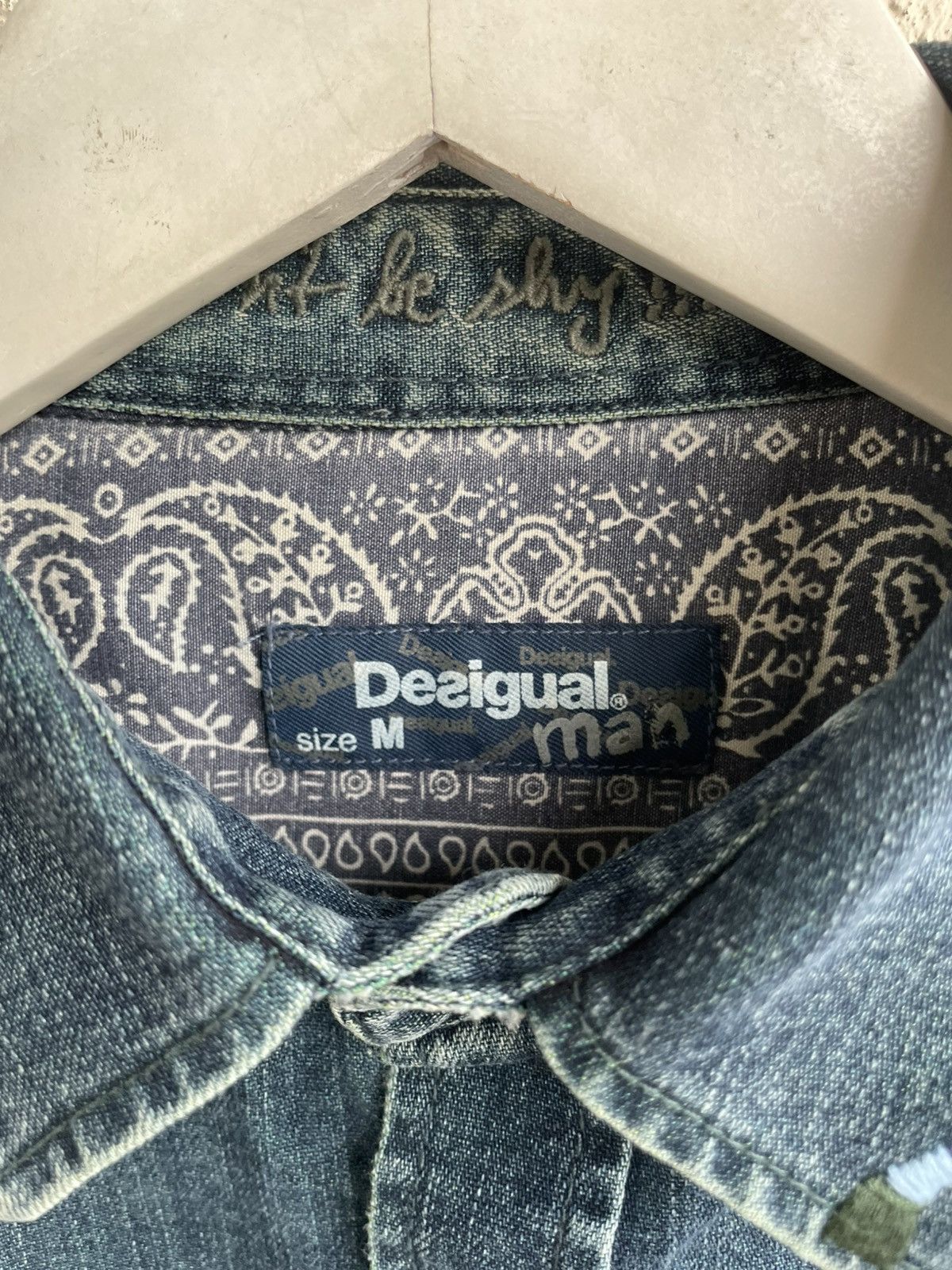 Number (N)ine 2000s Kapital Patchwork Button Up Y2K Ifsix LGB Hysteric Size US L / EU 52-54 / 3 - 5 Thumbnail