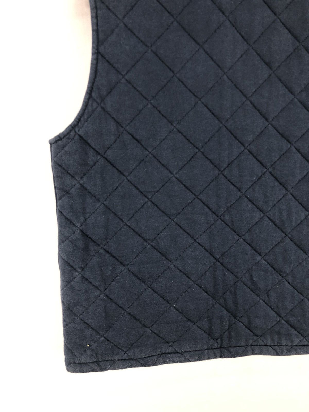 Japanese Brand × Vintage Back Number Quilted Design Vest Size US M / EU 48-50 / 2 - 7 Thumbnail