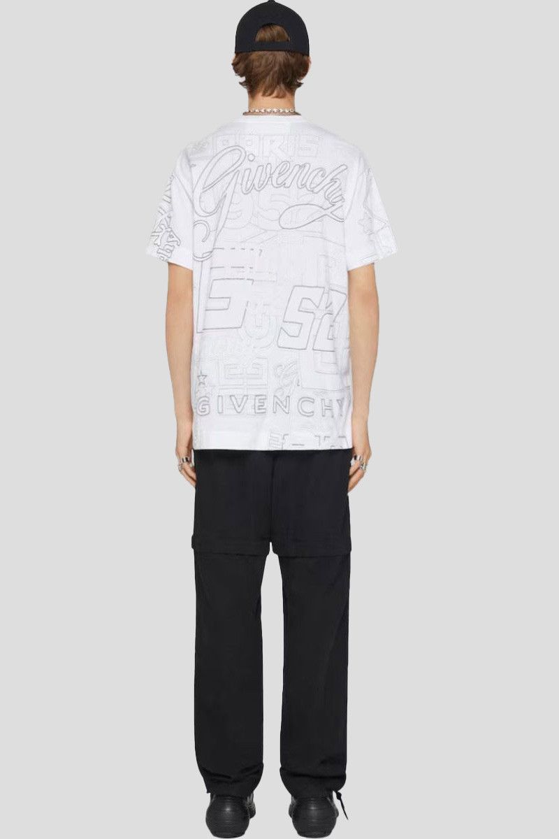 Givenchy o1loc1c0824 T-Shirt in White Size US XL / EU 56 / 4 - 2 Thumbnail