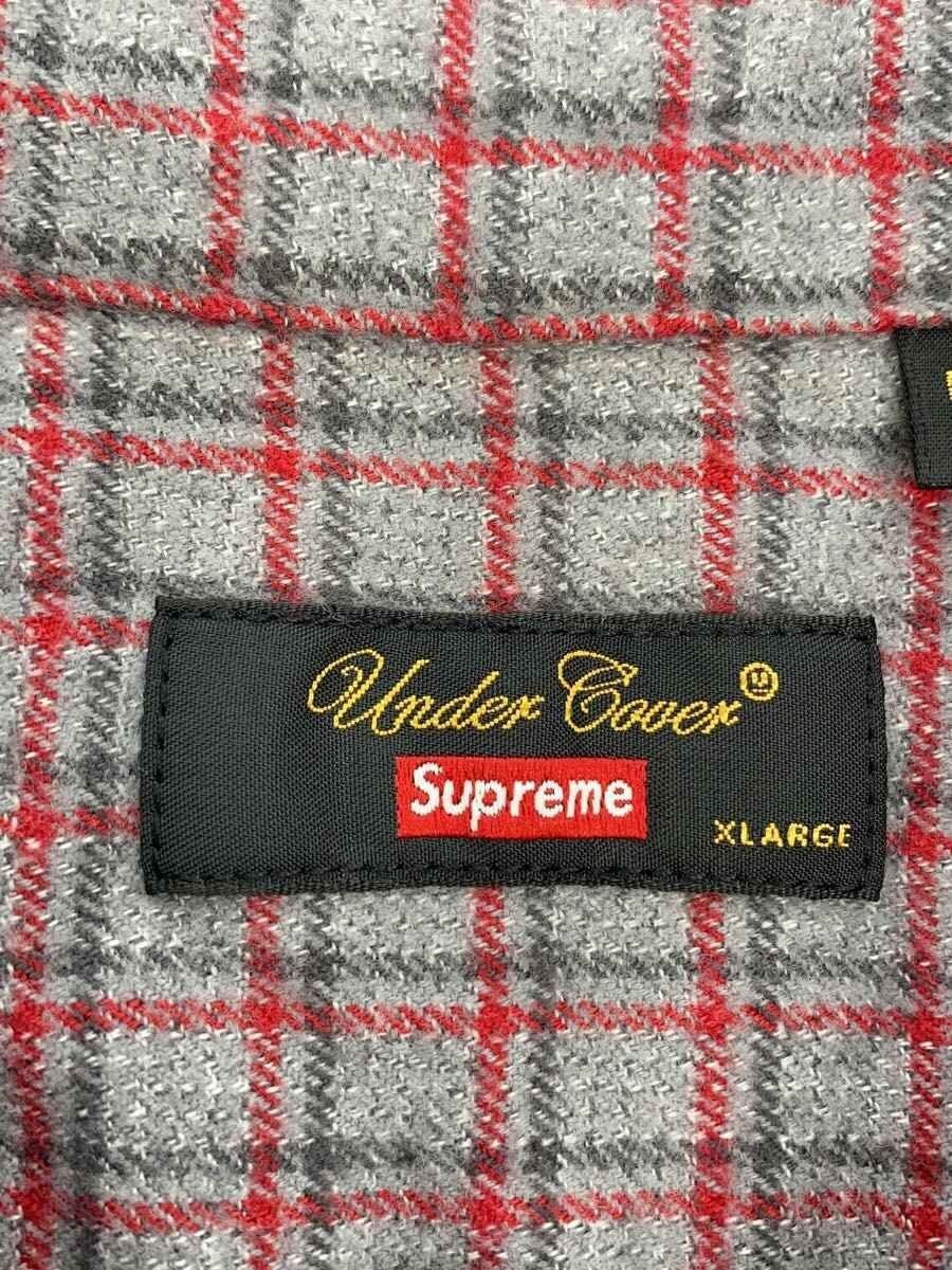 Undercover Supreme Arabic Font Plaid Short Sleeve Button Shirt Size US XL / EU 56 / 4 - 4 Thumbnail