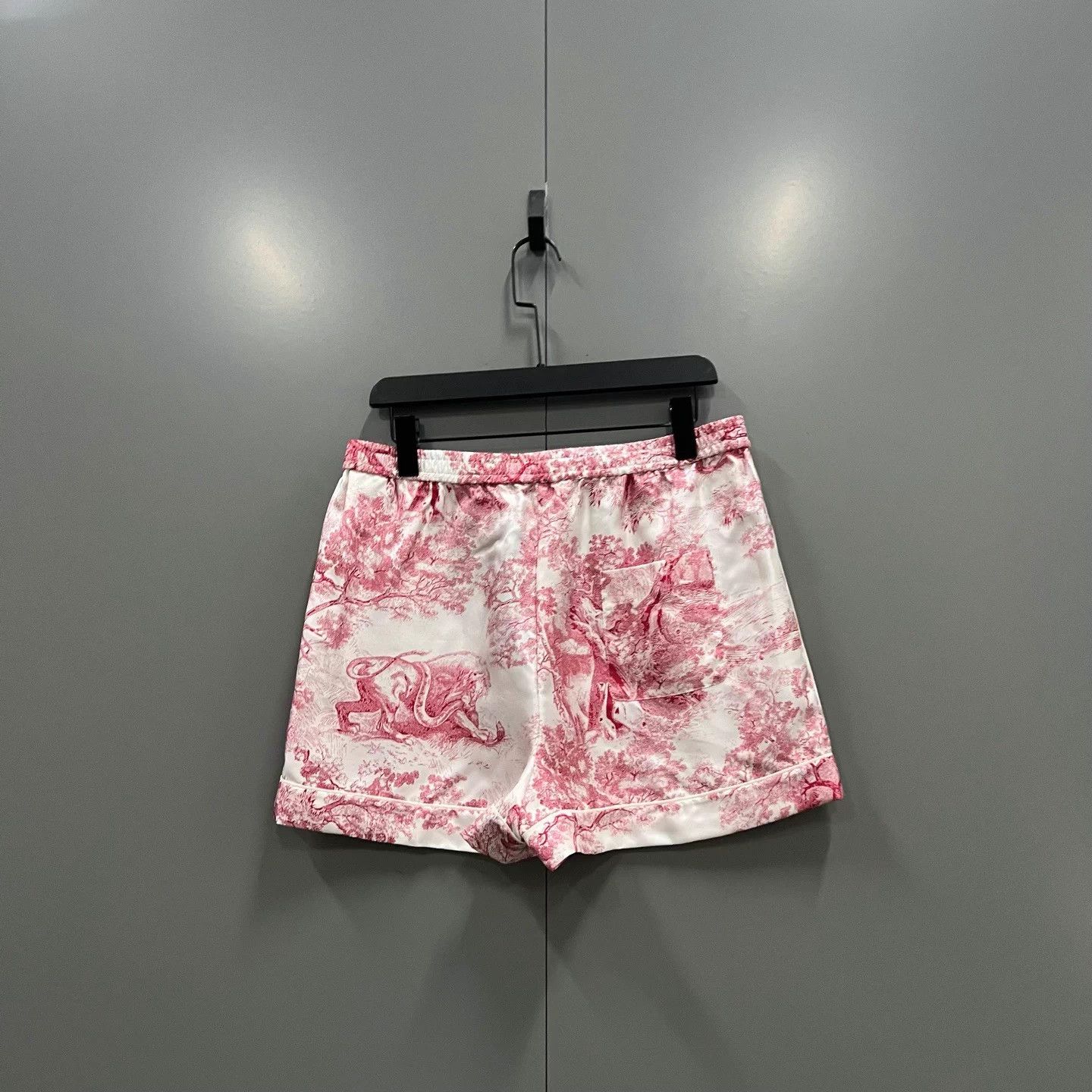 Dior Dior Silk Twill Animal Print Shorts 34-40 Size 28" / US 6 / IT 42 - 2 Thumbnail