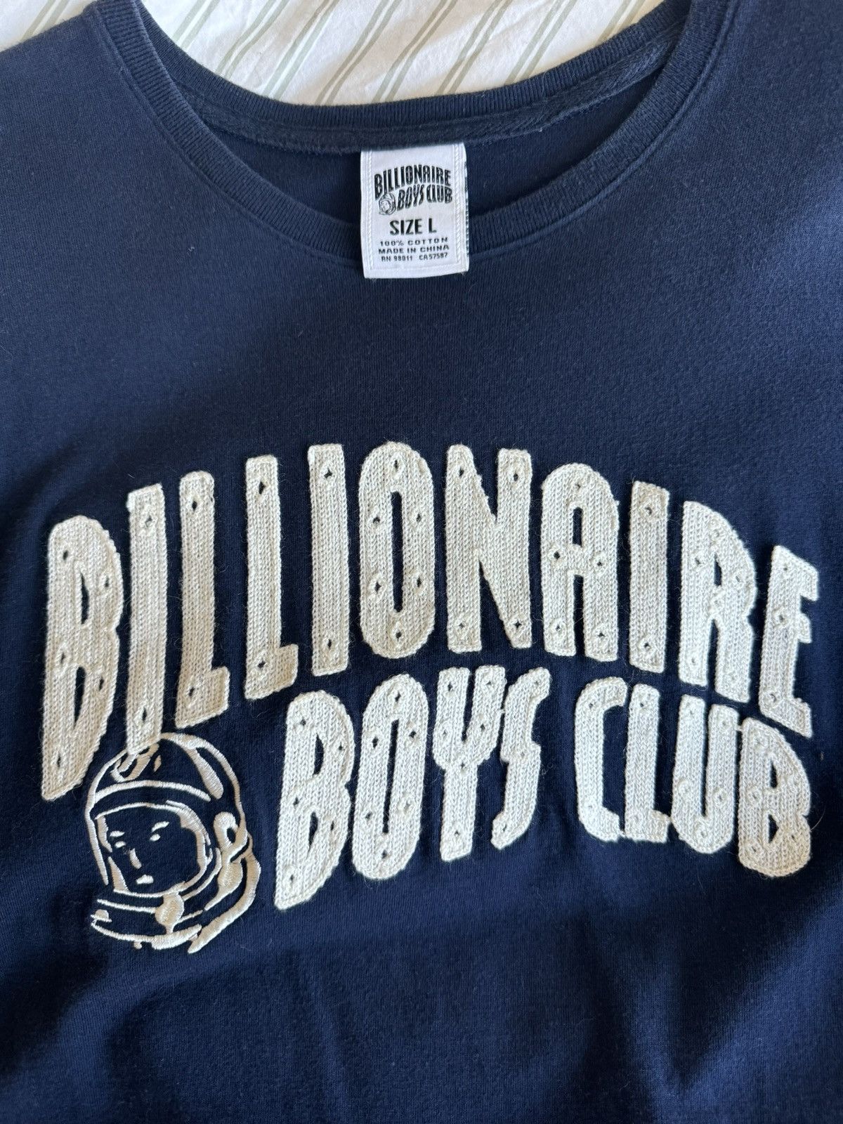 Billionaire Boys Club Embroidered T shirt Size US L / EU 52-54 / 3 - 3 Thumbnail