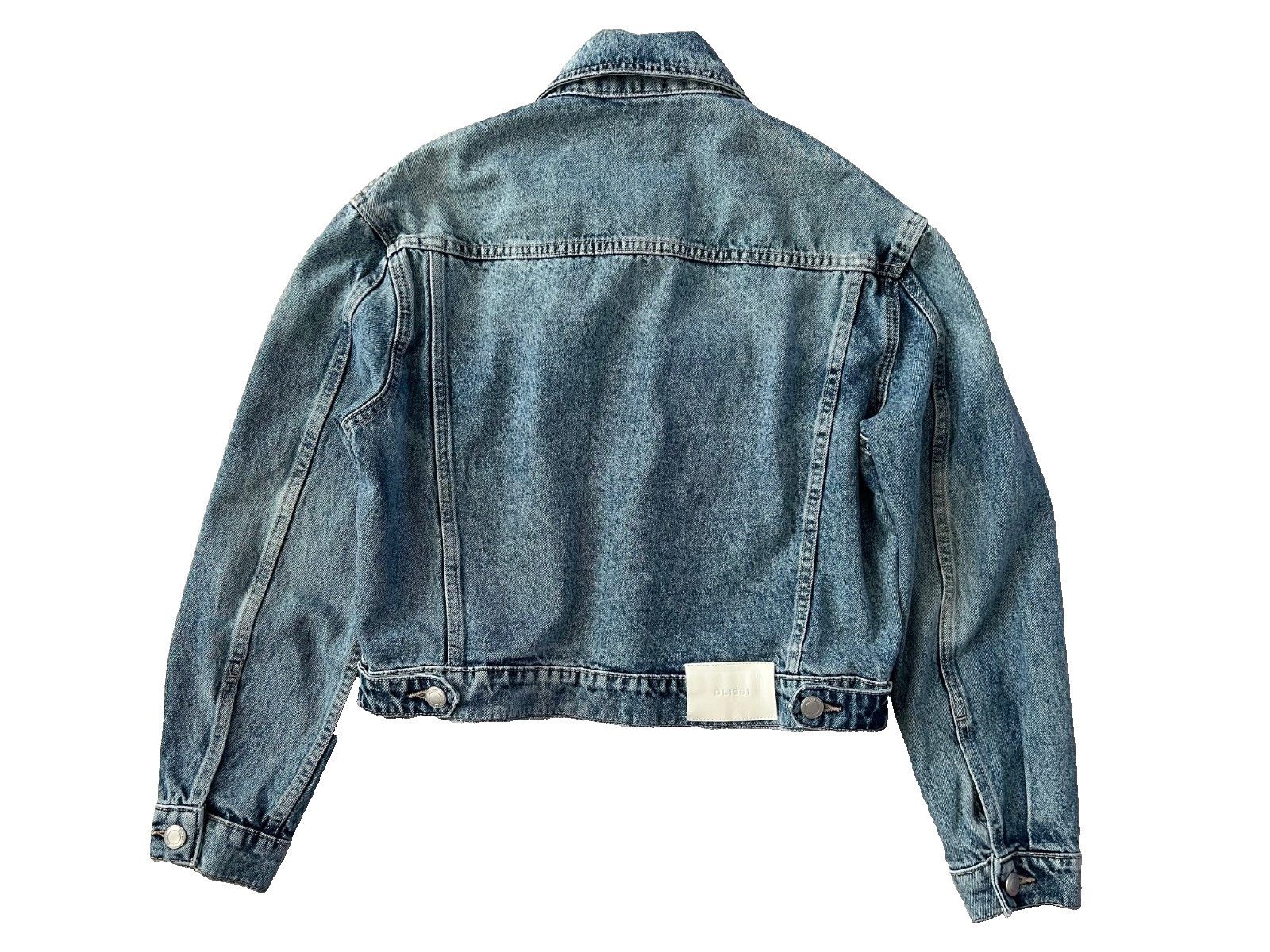 DL1961 DL1961 Jodie Denim Jean Jacket Salt Lake (Vintage) ( XS ) Size XS / US 0-2 / IT 36-38 - 5 Thumbnail